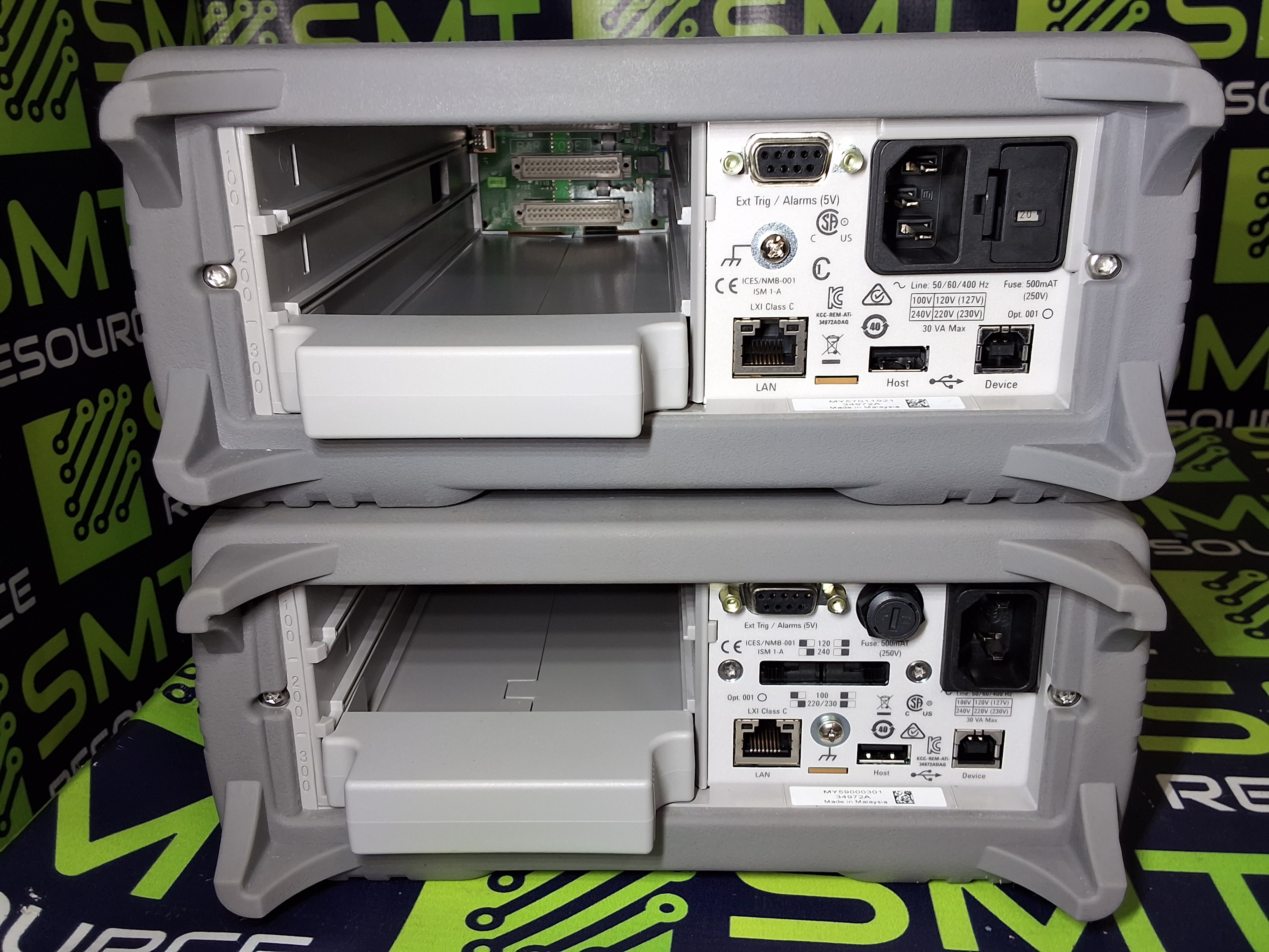 Used KEYSIGHT / AGILENT 34972A LXI DATA ACQUISITION / SWITCH UNIT 