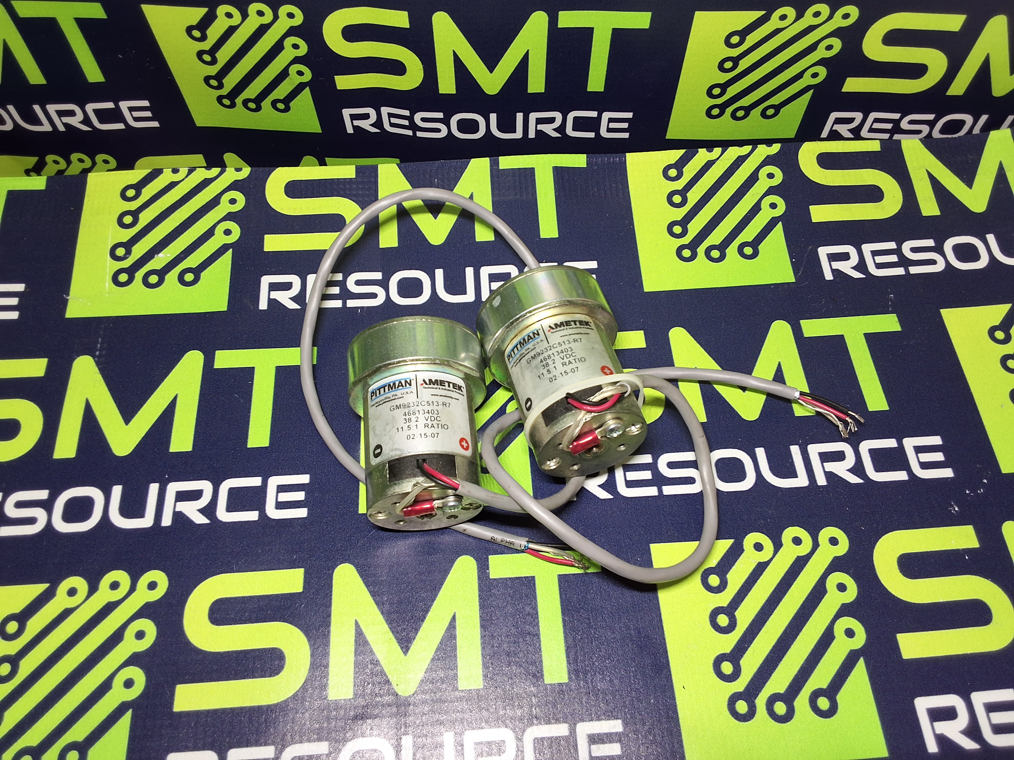 Used PITTMAN GM9232C513-R7 46813403 38.3 VDC 11.5:1 RATIO MOTOR