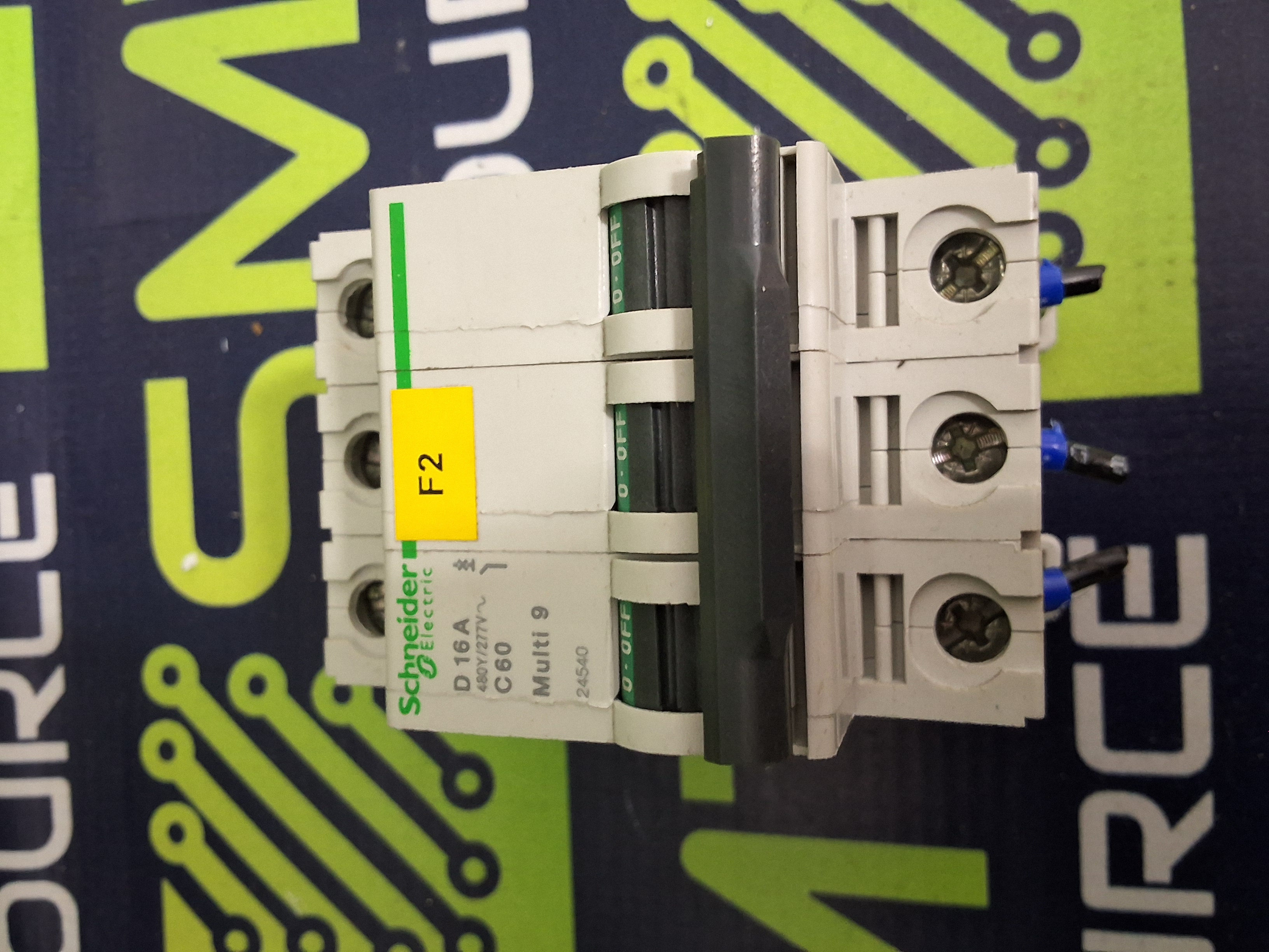 Used SCHNEIDER ELECTRIC D16A MULTI 9 C60 CIRCUIT