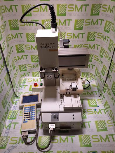 Used JANOME JR2200 MINI ROBOT WITH JANOME JP-F2 TEACH PENDANT 