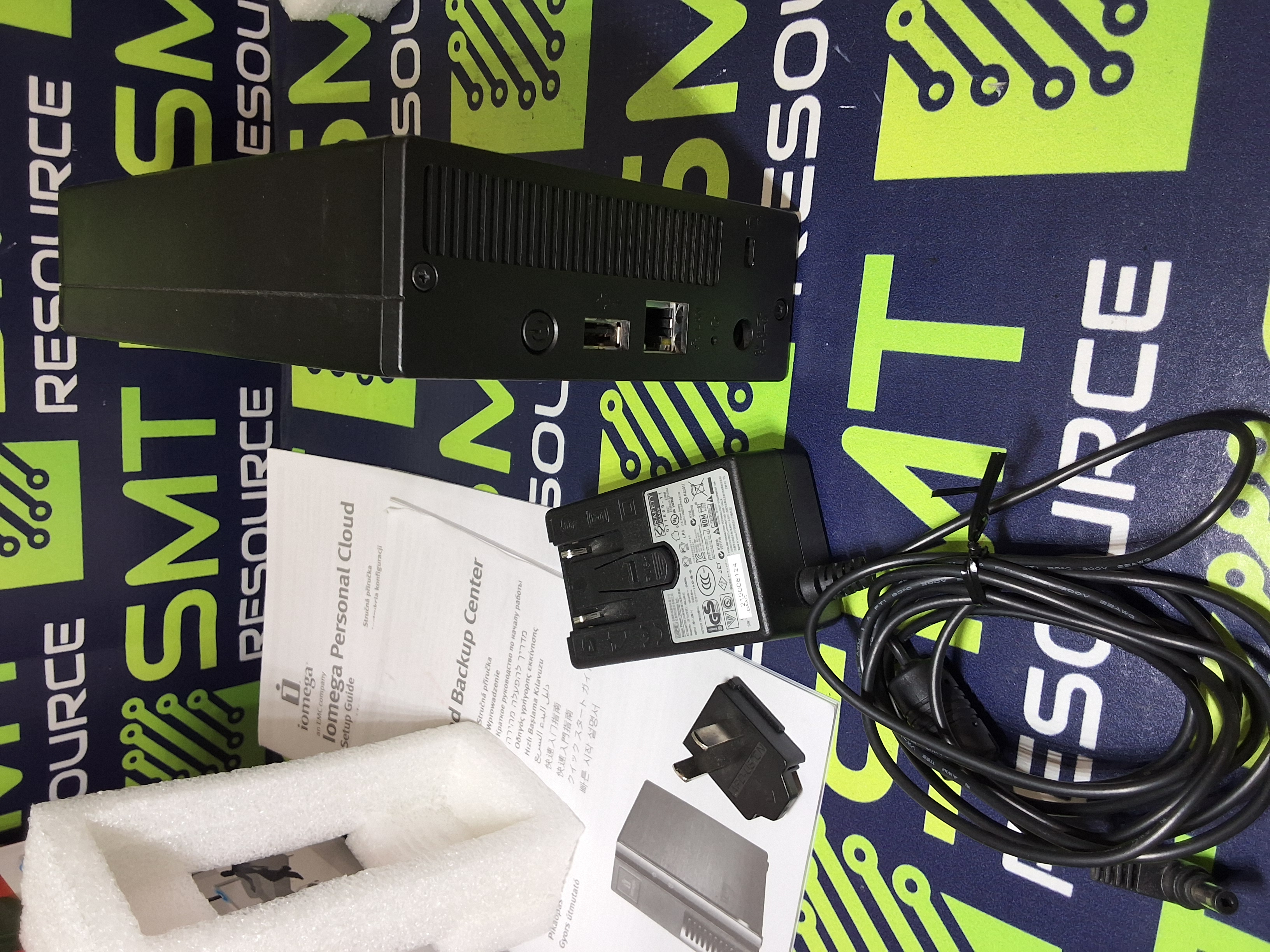 IOMEGA 1TB EZ MEDIA & DATA BACKUP CENTER 1000GB - NEW OPEN BOX