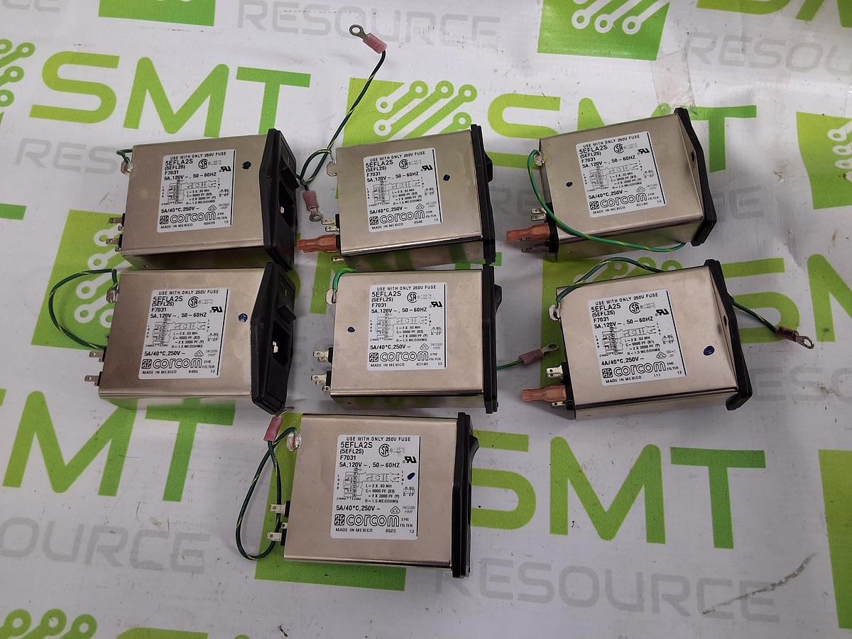 Used CORCOM 5EFLA2S EMI FILTER