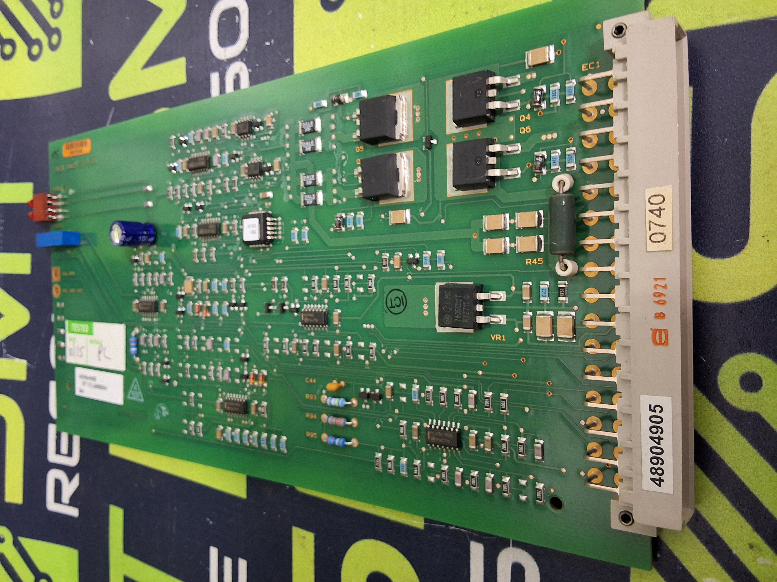 Used PARKER 1445.117.01 CIRCUIT BOARD 48904905