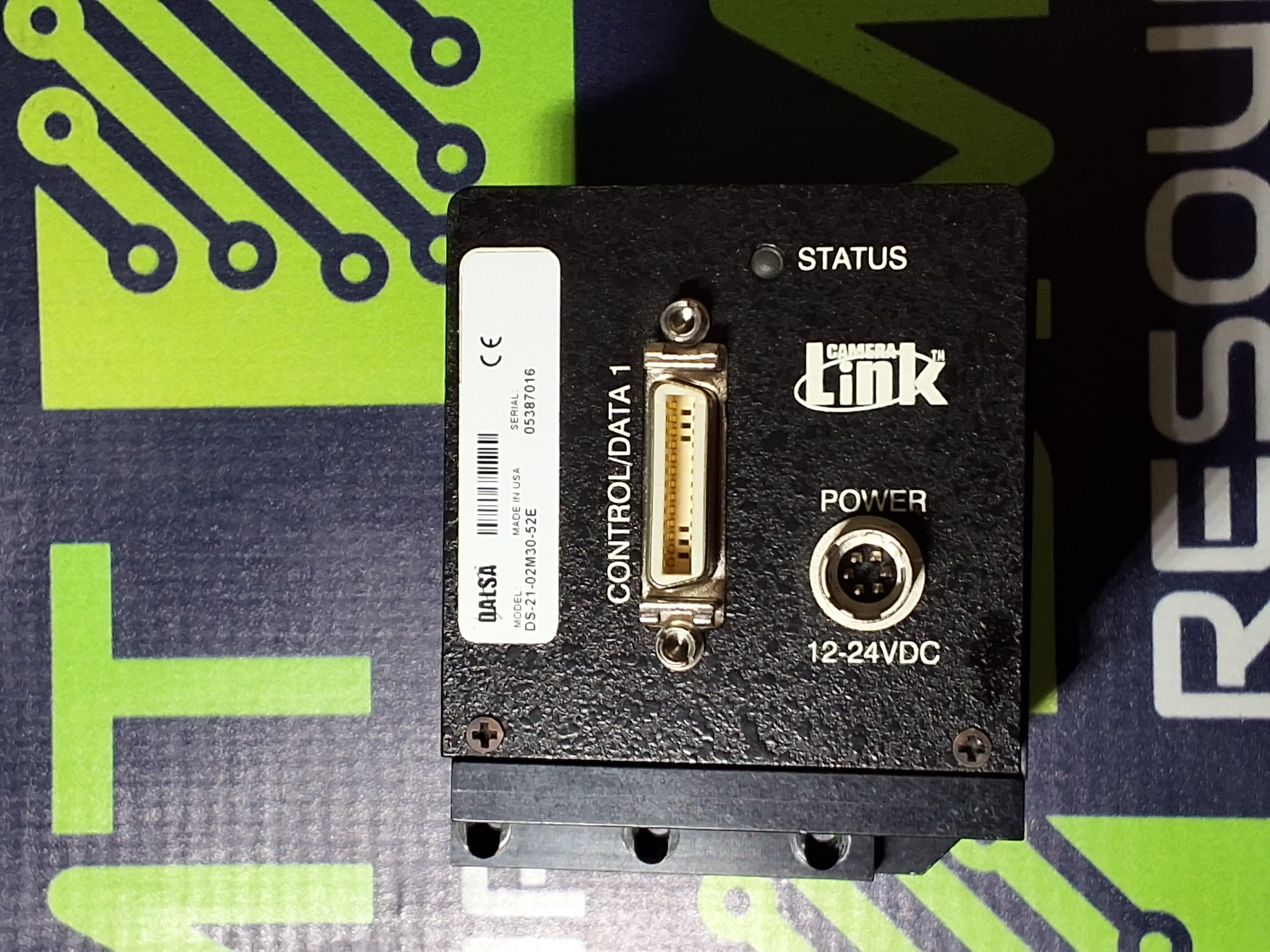 Used DALSA DS-21-02M30-52E INDUSTRIAL CAMERA