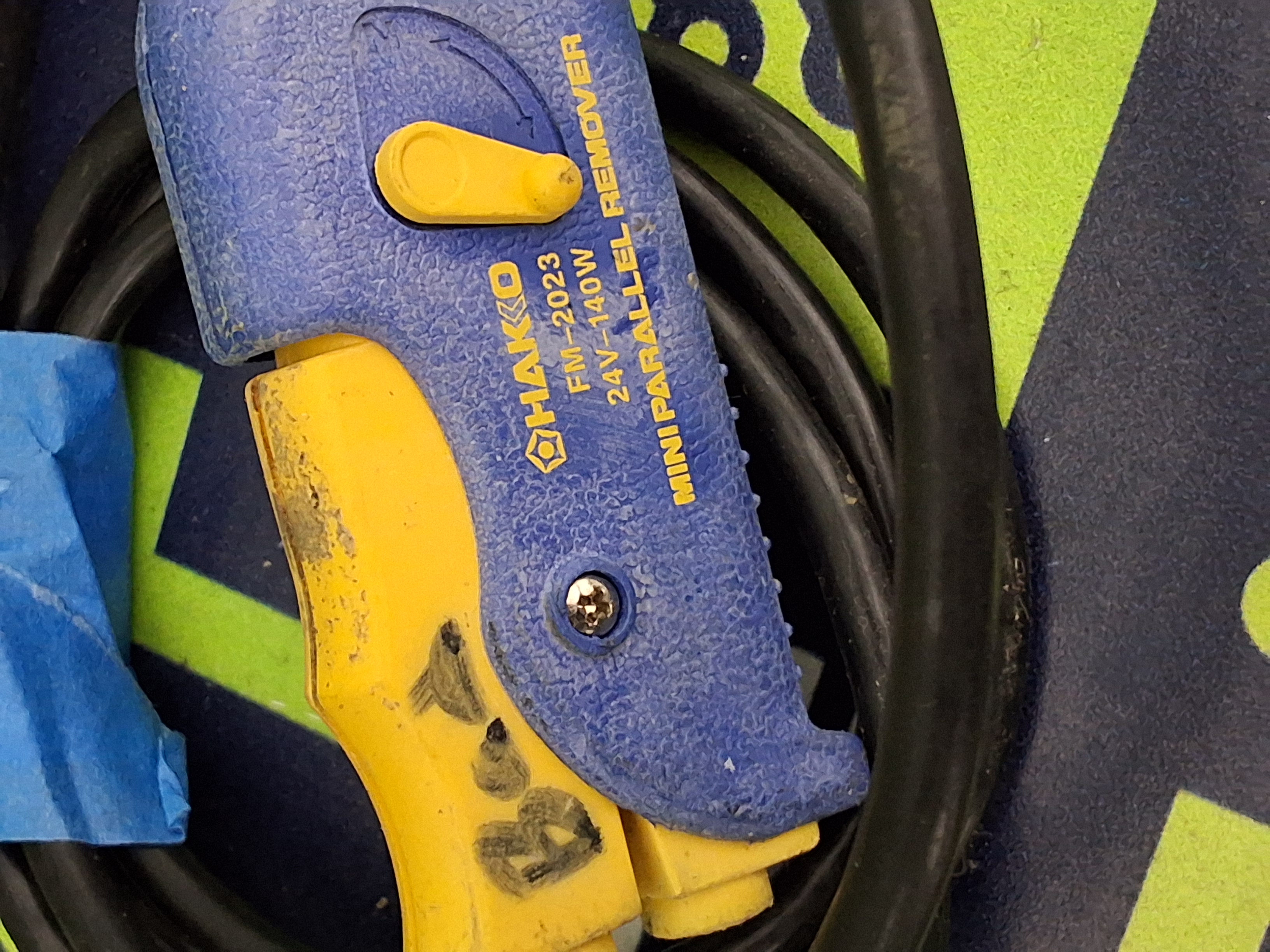 Used HAKKO FM-2023 MINI PARALLEL REMOVER 24V-140W - PARTS ONLY