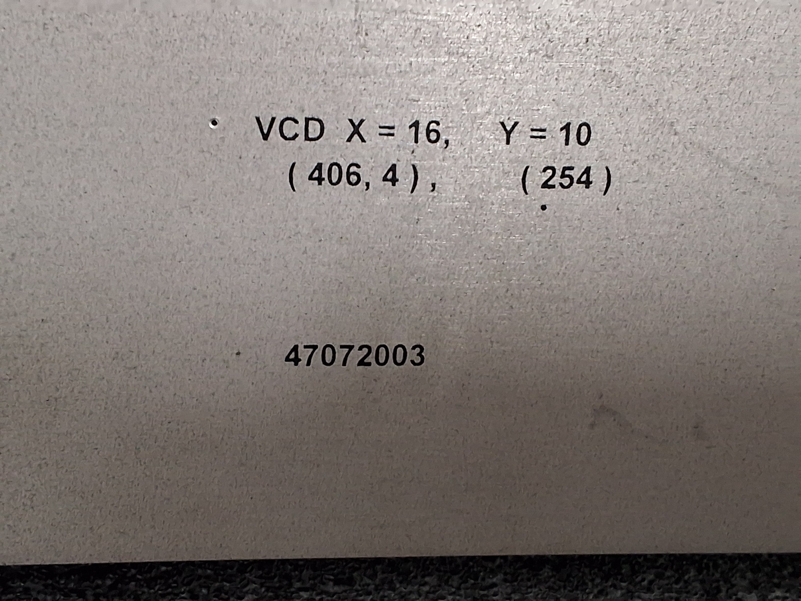 Used UNIVERSAL INSTRUMENTS BEC BOARD ERROR CORRECTION ALIGNMENT TEMPLATE 47072003