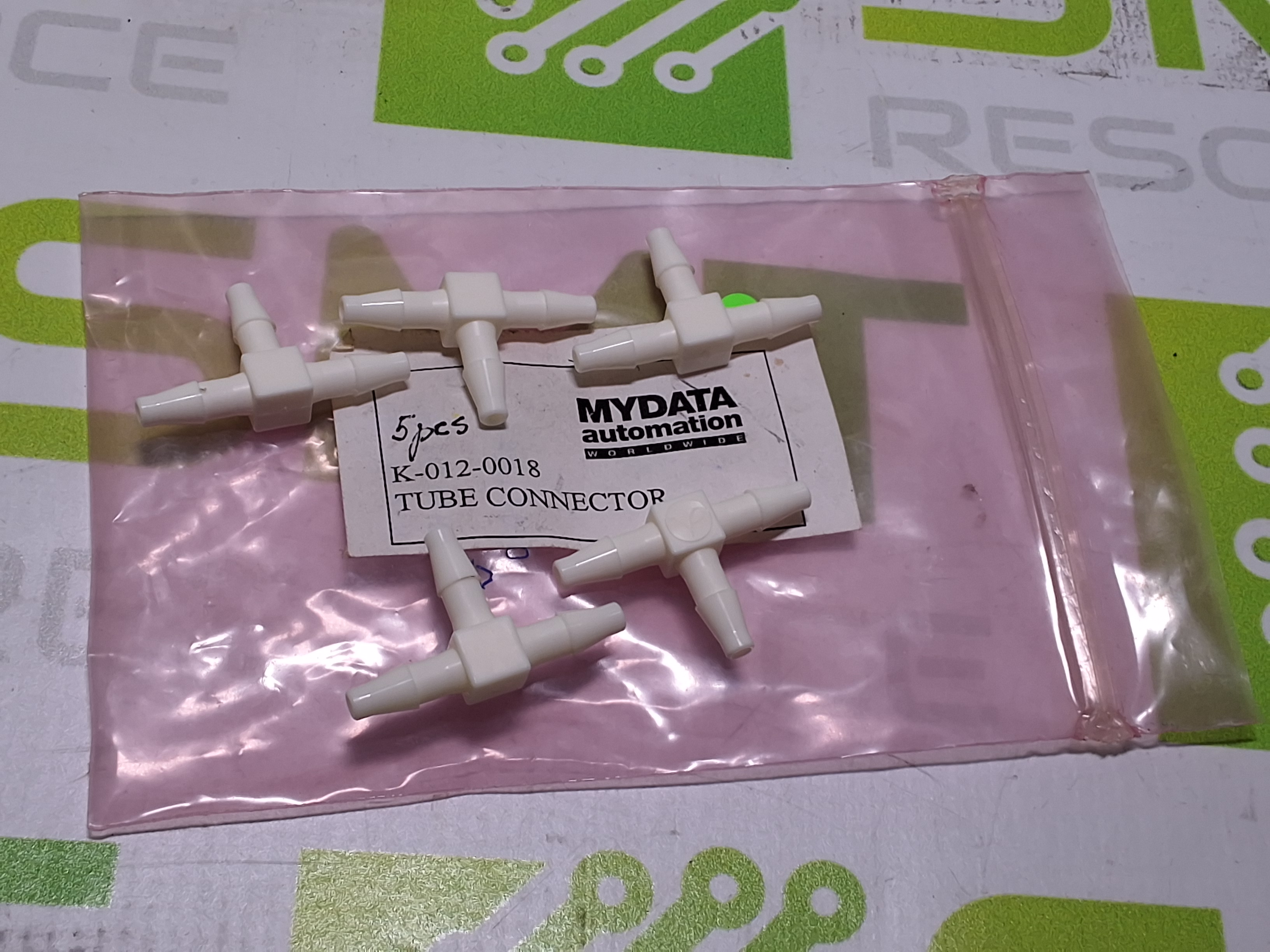 MYDATA K-012-0018 TUBE CONNECTOR - LOT OF 5 - NEW
