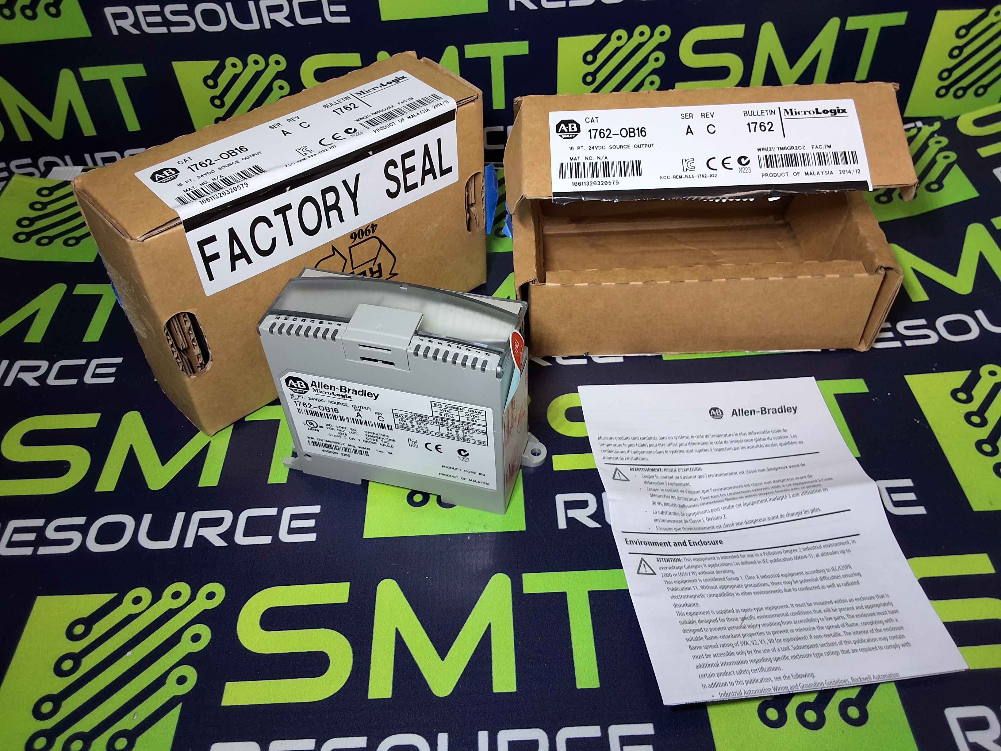 ALLEN-BRADLEY 1762-0B16 MICROLOGIC EXPANSION MODULE - NEW