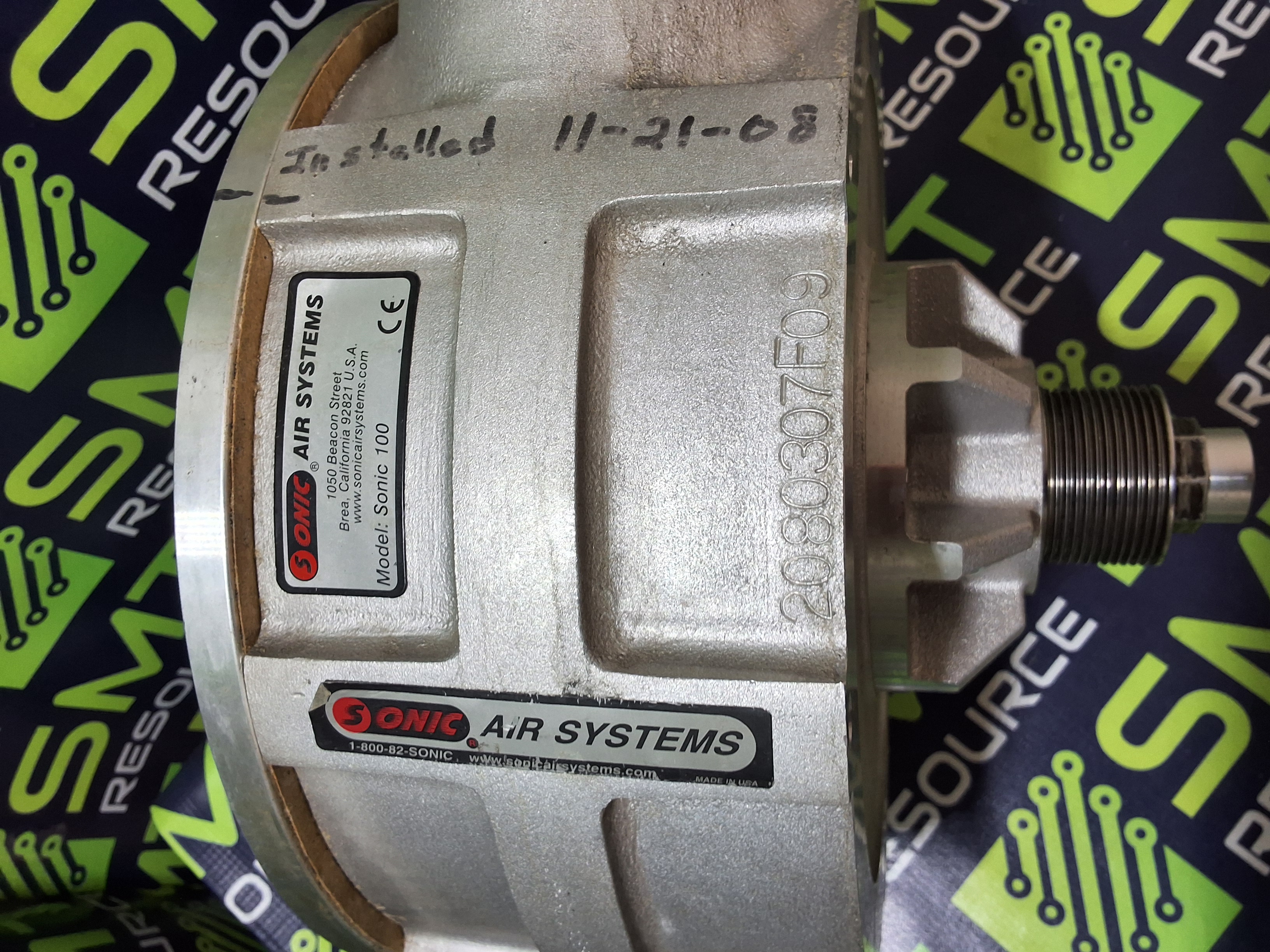 Used SONIC AIR SYSTEMS SONIC 100 BLOWER