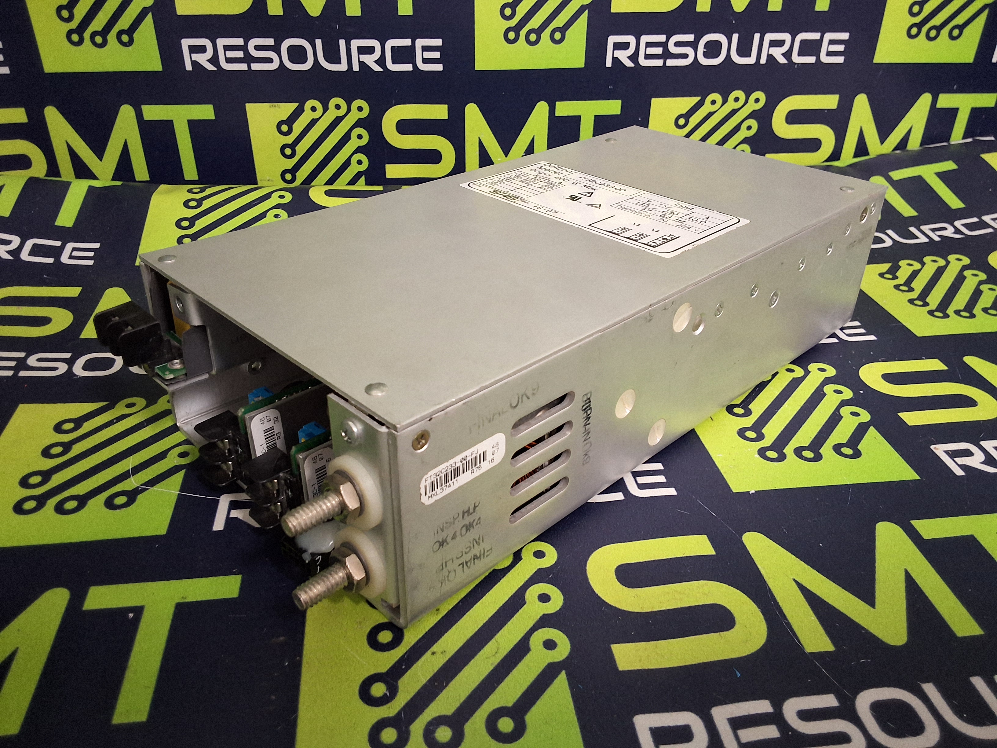 Used DELTRON FT32C233-00 TRIPLE VOLTAGE OUTPUT POWER SUPPLY