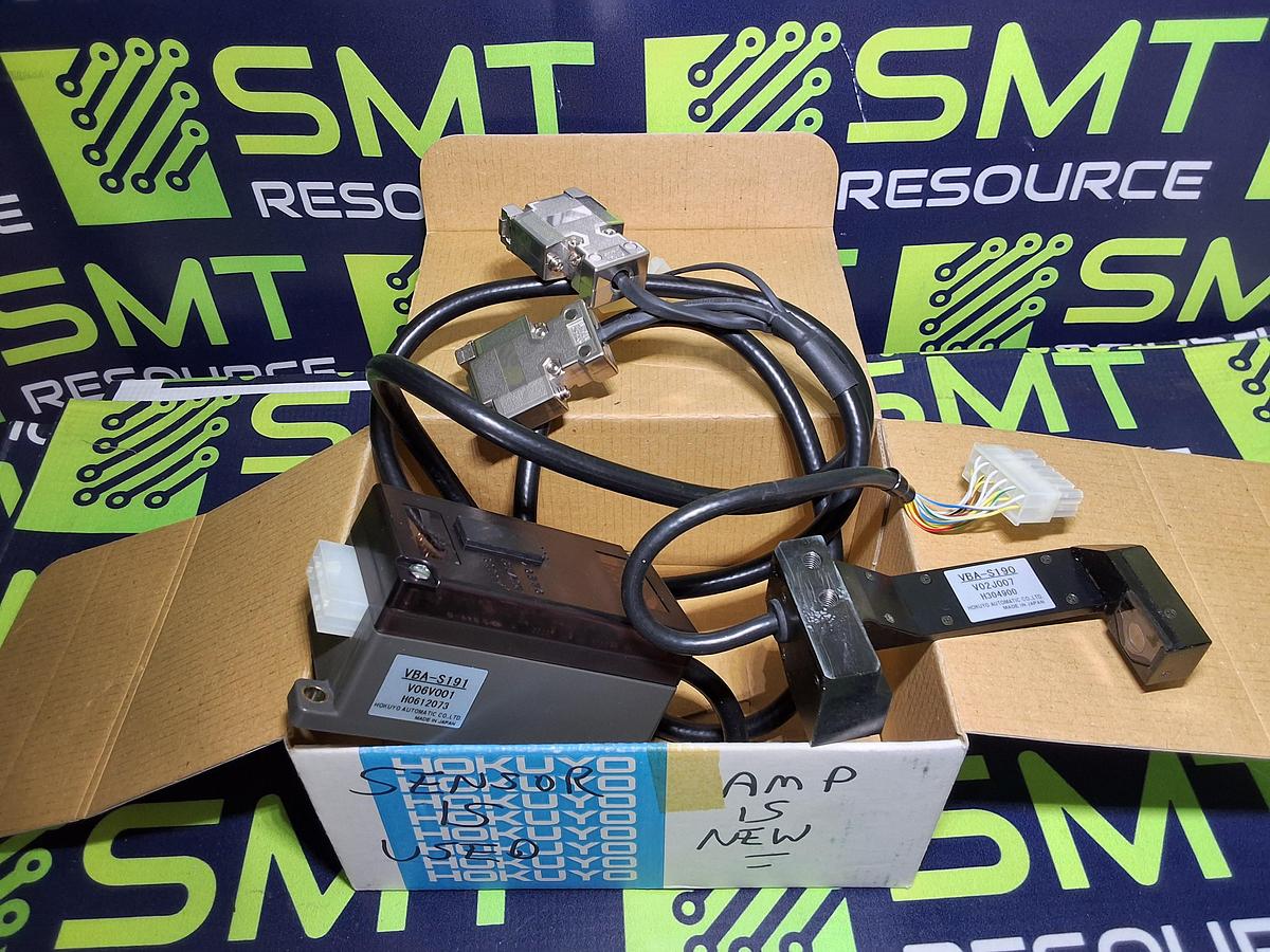 Used HOKUYO UNIVERSAL INSTRUMENTS VBA-S191 V06V001 H0612073 PELEC SENSOR 6301478555