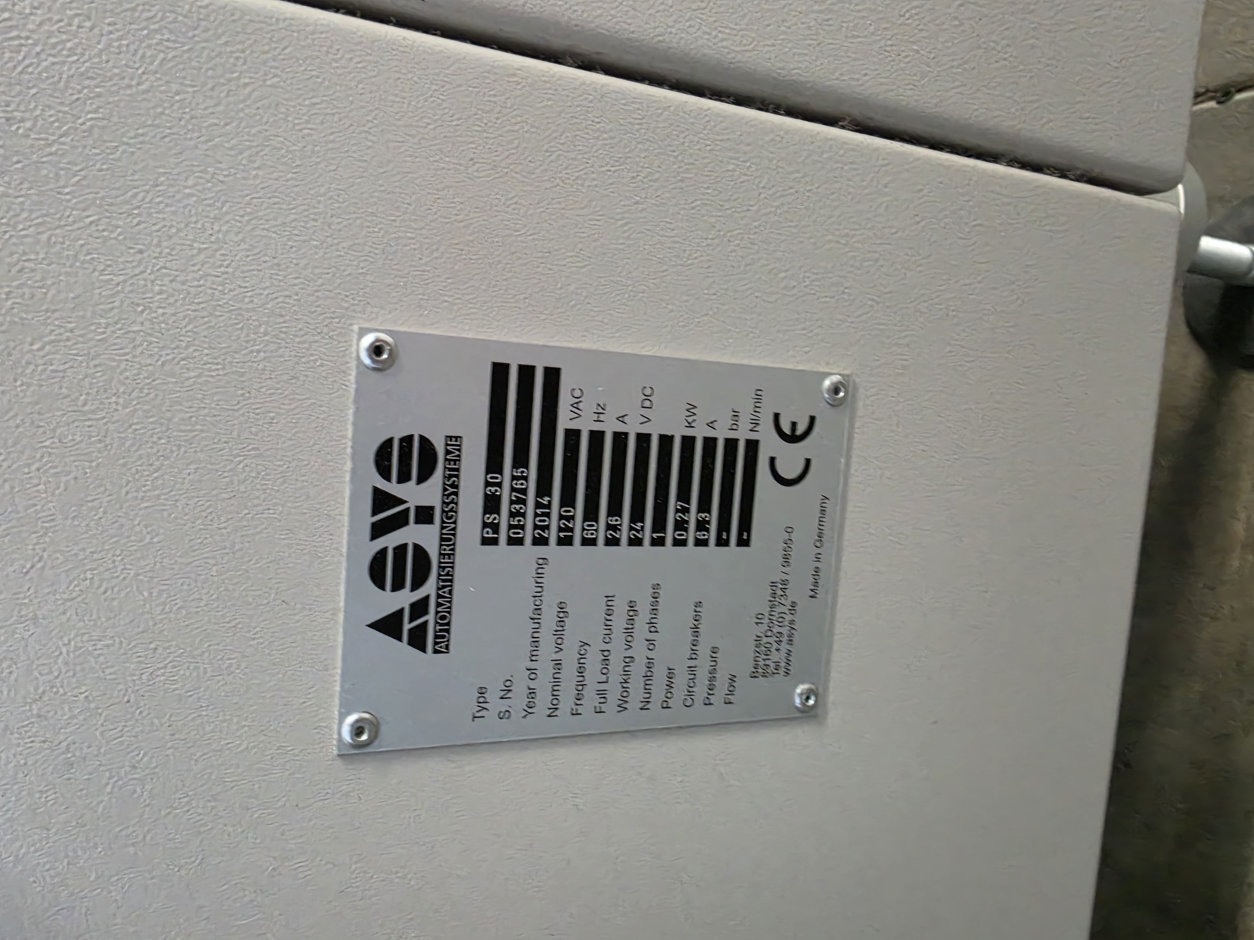 Used ASYS PS 30 – PCB Buffer
