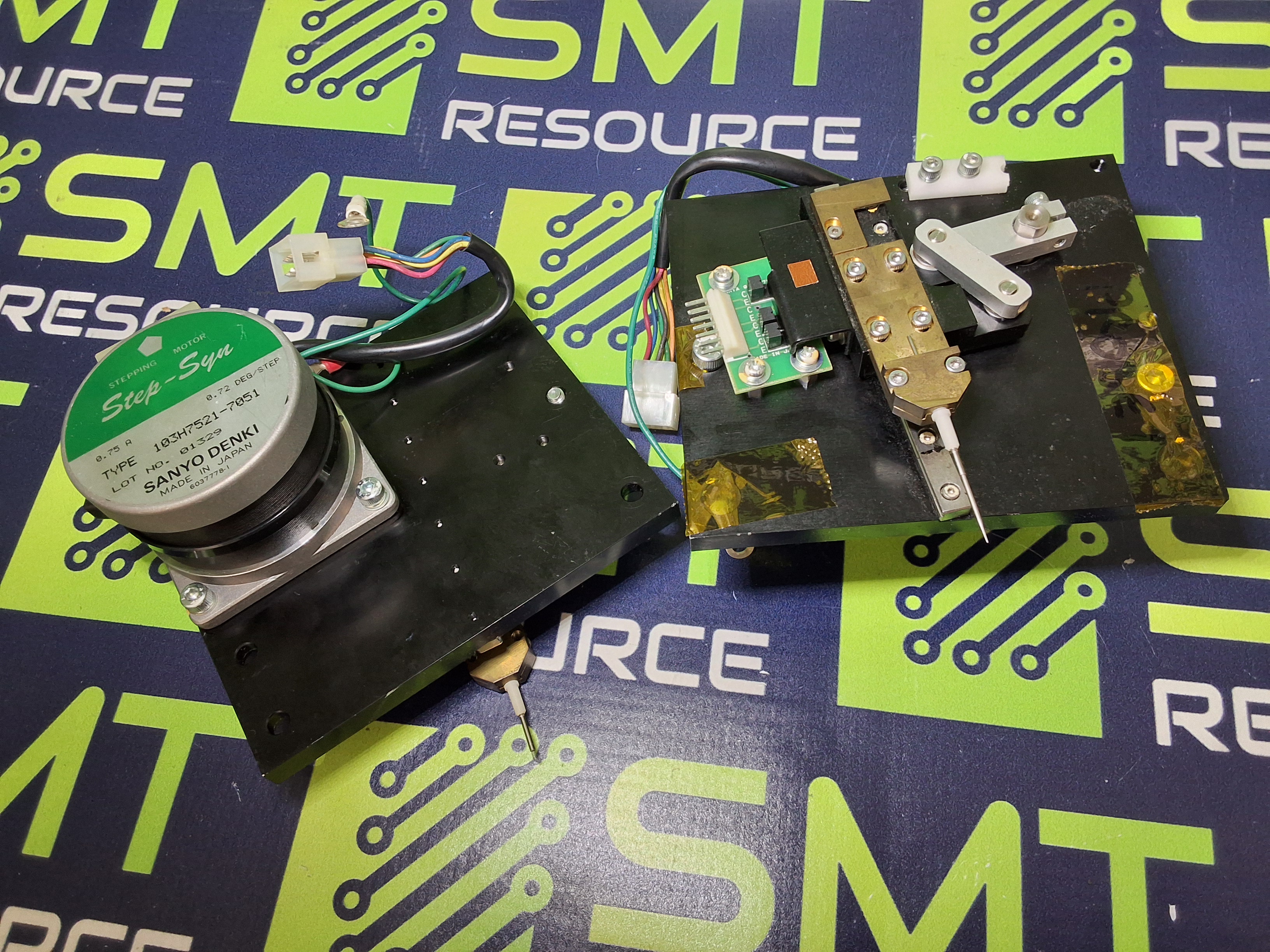Used SANYO DENKI 103H7521-7051 STEPPING MOTOR WITH TAKAYA PROBE HEAD