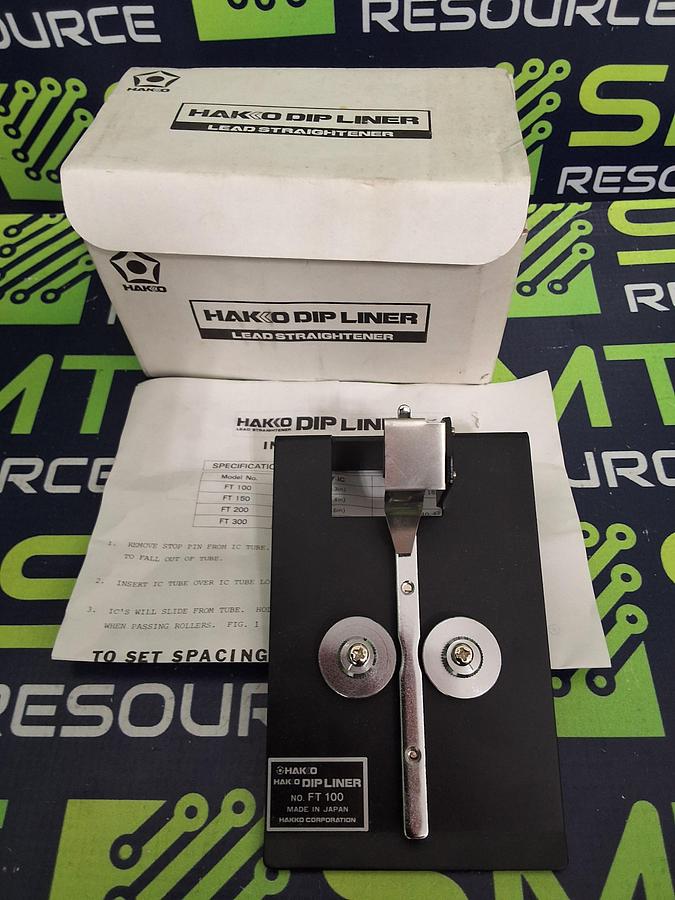 HAKKO DIP LINER FT100 LEAD STRAIGHTENER - BRAND NEW