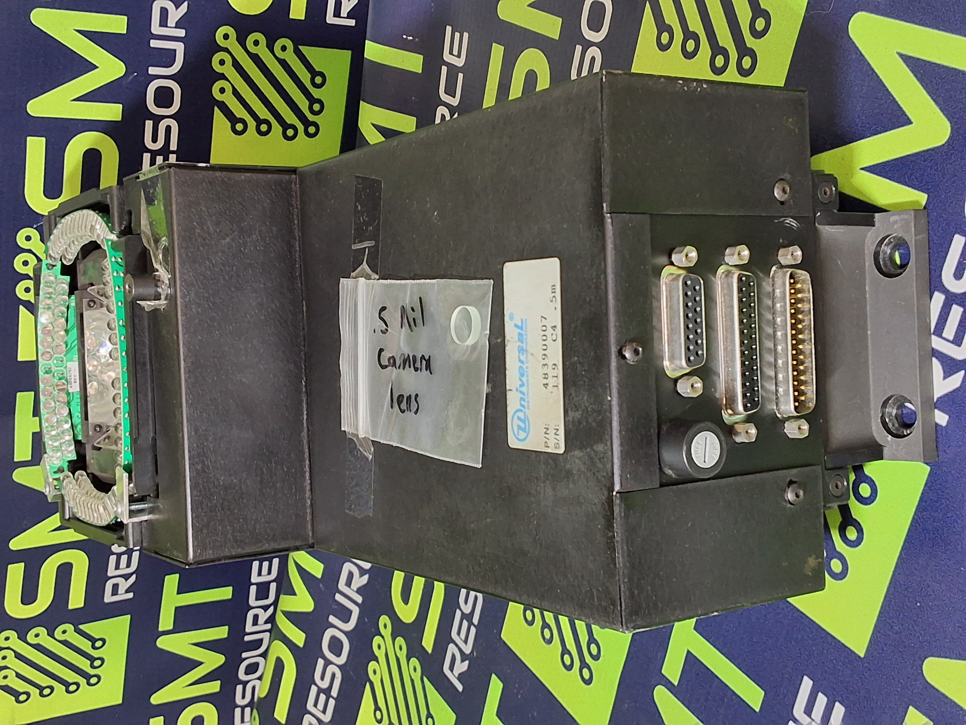 Used UNIVERSAL INSTRUMENTS 48390007 GSM CAMERA 119 C4 .5m