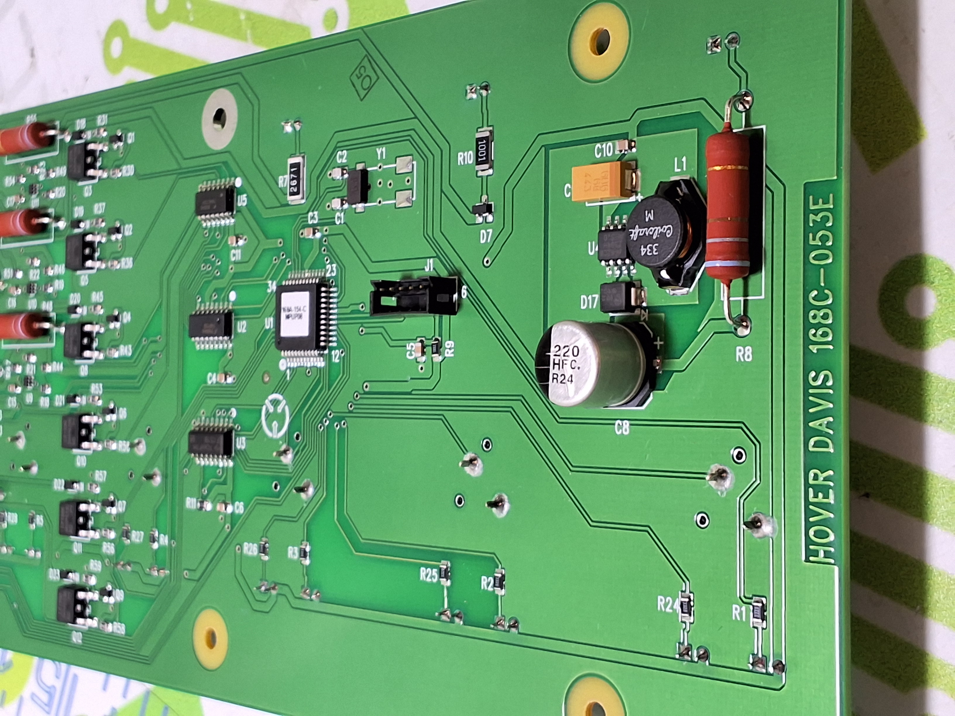 HOVER DAVIS 168C-053E CONTROL BOARD - NEW