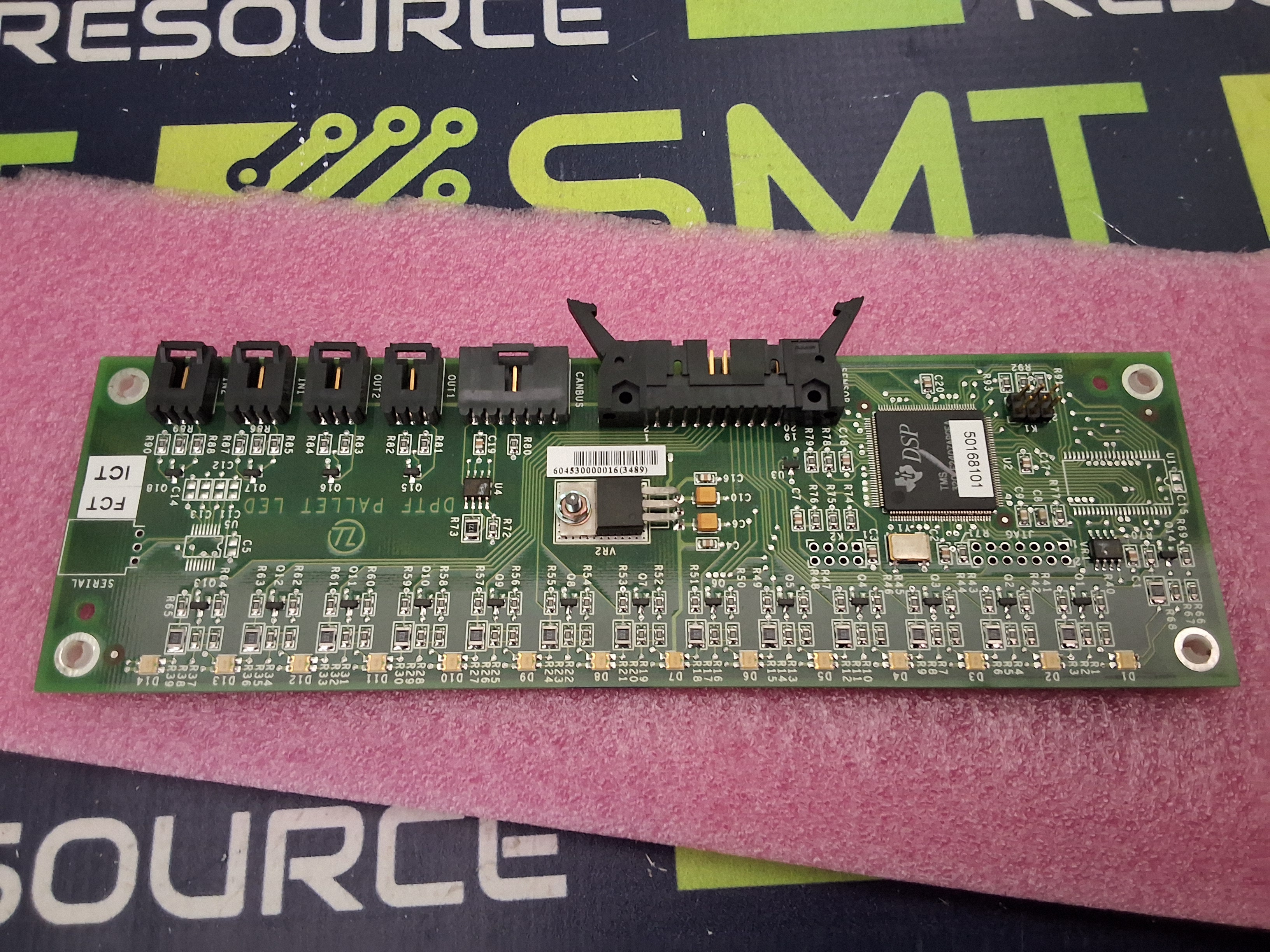 Used UNIVERSAL INSTRUMENTS 50102602 DPTF PALLET LED