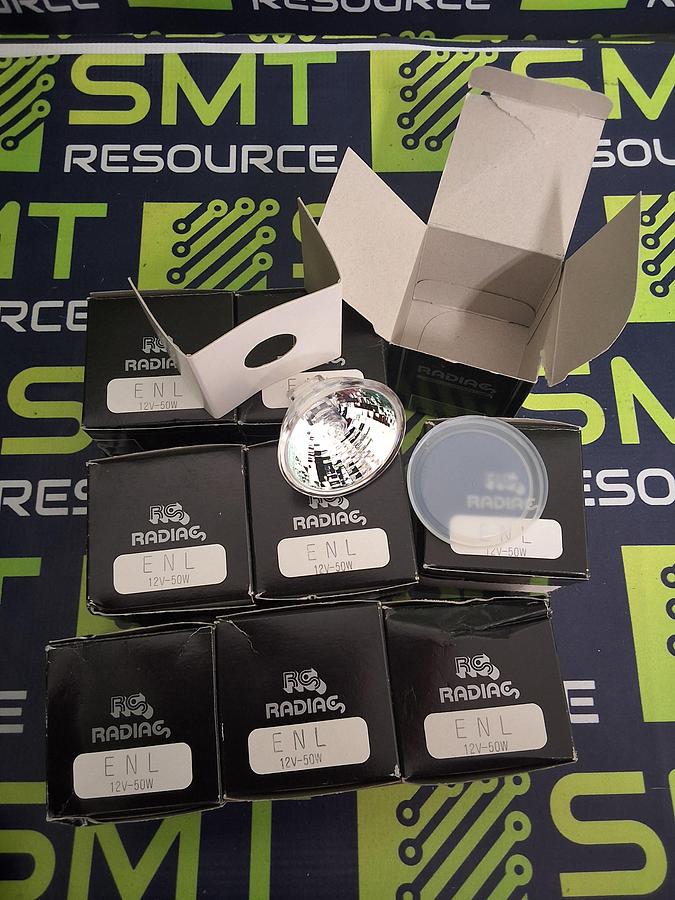 RADIAC TUNGSTEN HALOGEN LAMP/LIGHT BULB 12V 50W - BRAND NEW 