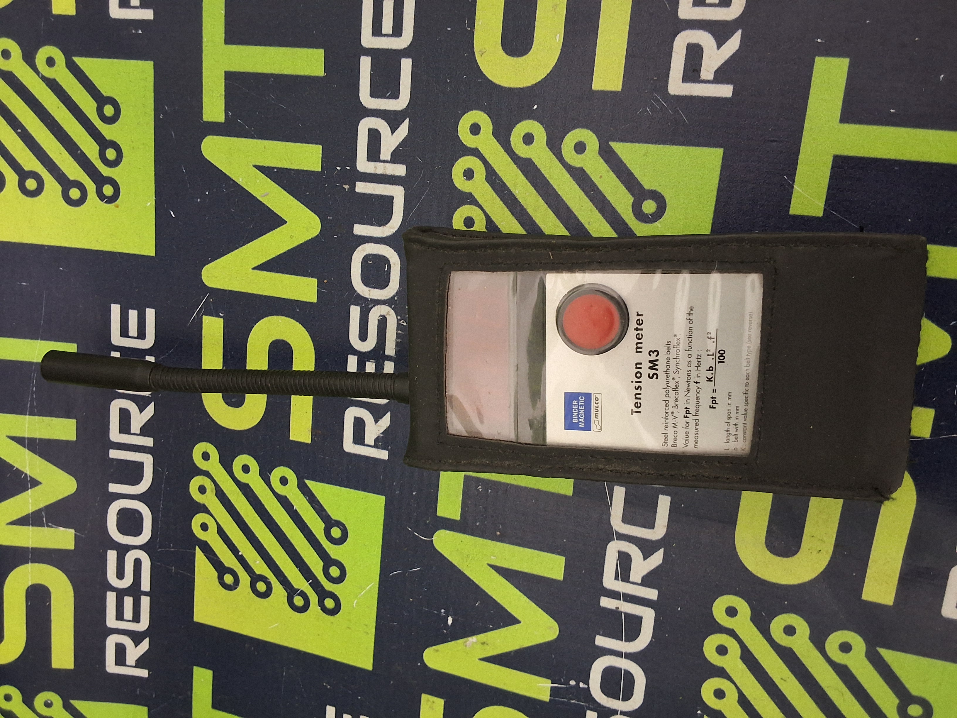 Used MULCO / BINDER MAGNETIC TENSION METER SM3 WITH CASE