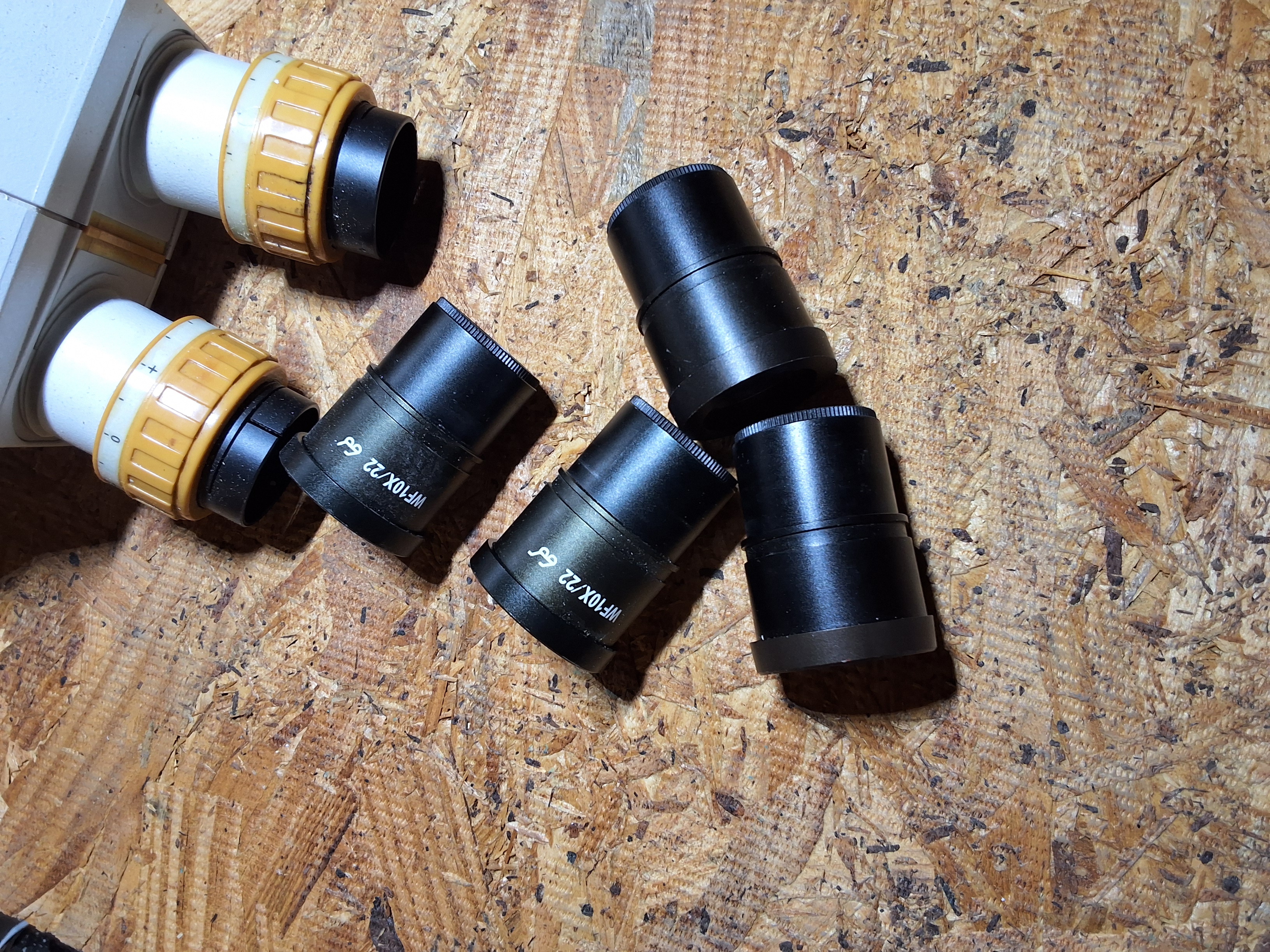 Used AMSCOPE SW SERIES MICROSCOPE WITH LED RING LIGHT AND BOOM STAND