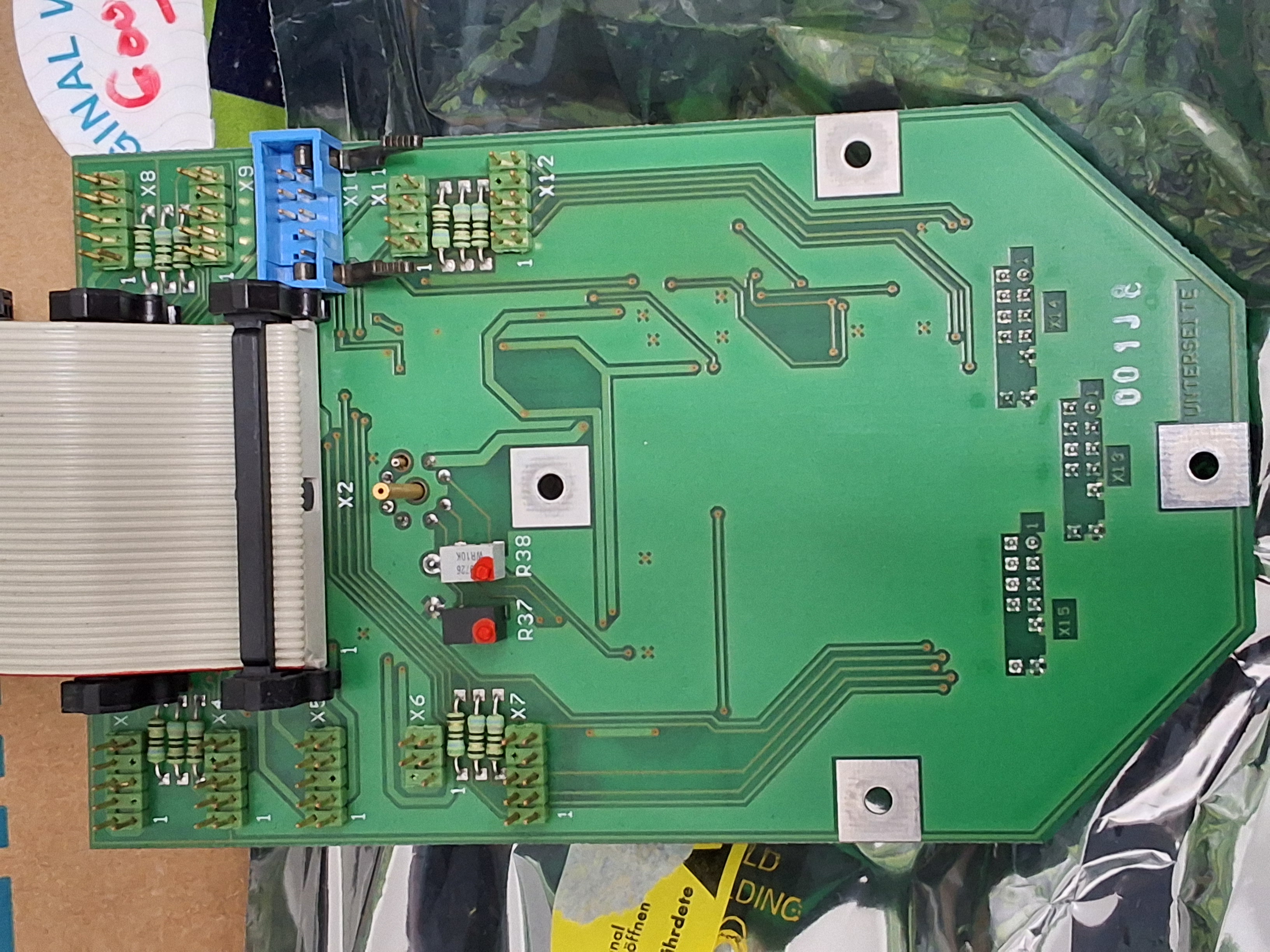 Used SIEMENS 00321215-06 CIRCUIT BOARD WITH CABLE 321215-06 / 00321215-06-Y0010P/N: 00321215-06