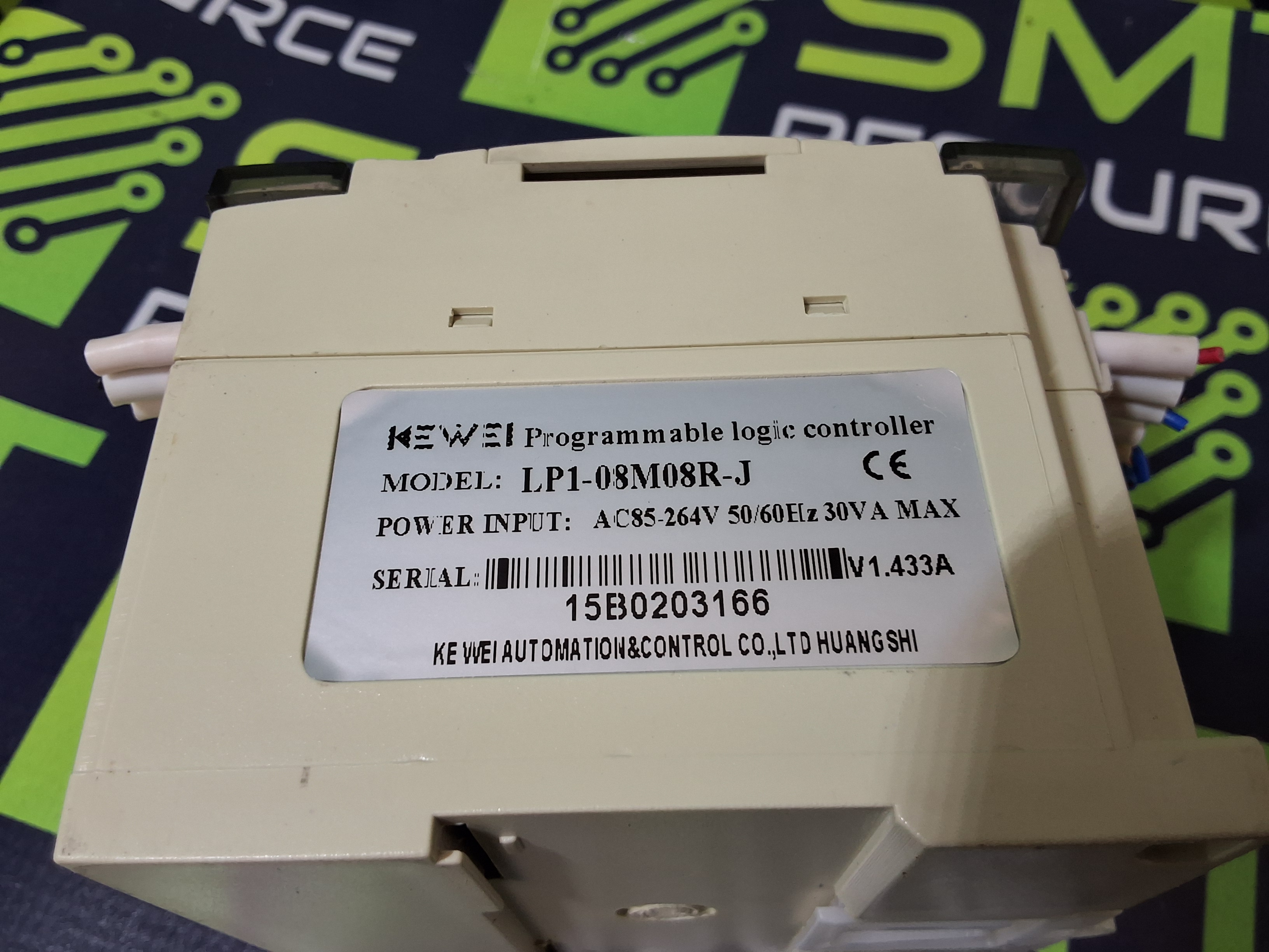 Used KEWEI LP1-08M08R PLC PROGRAMMABLE LOGIC CONTROLLER