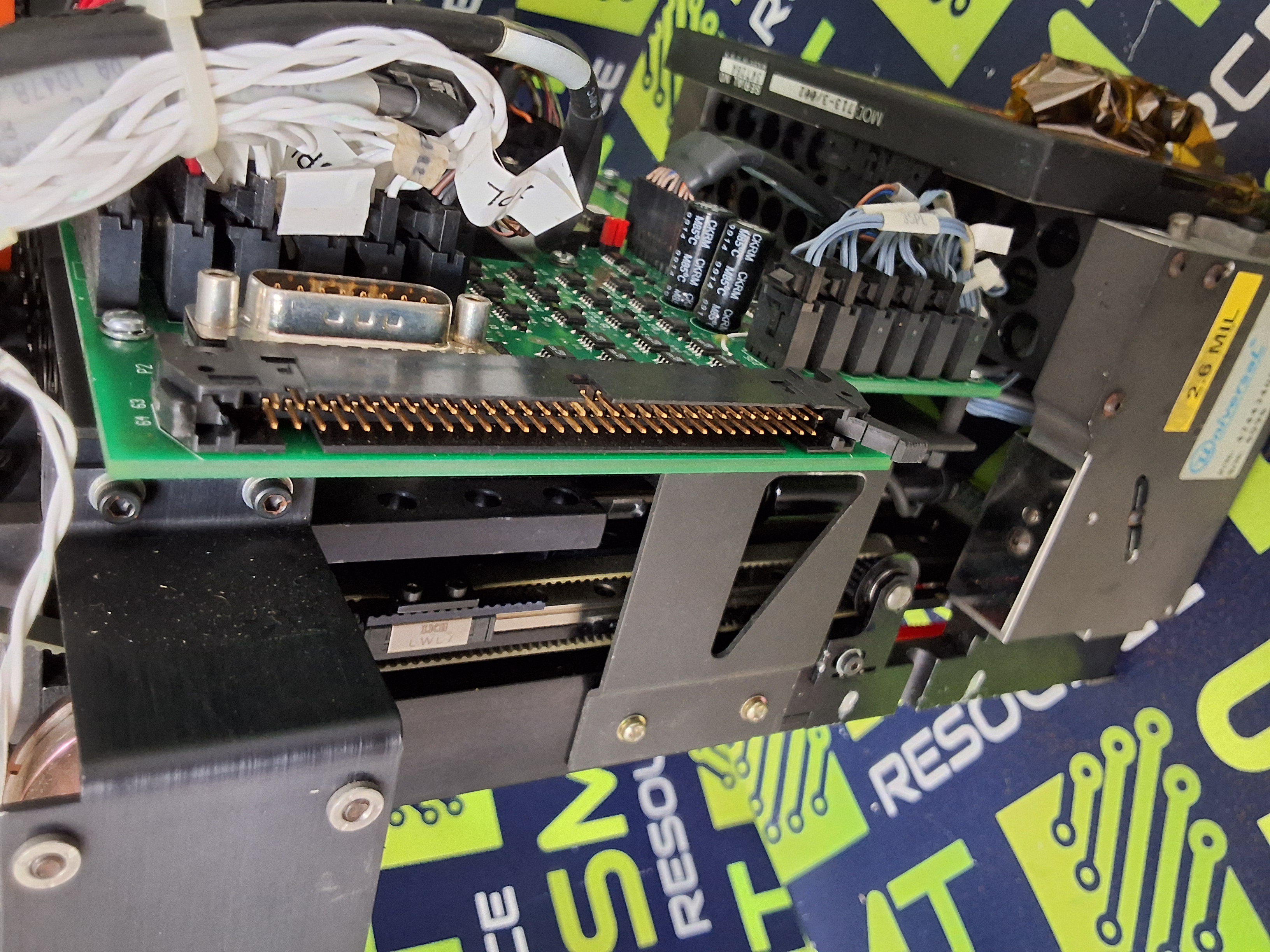 Used UNIVERSAL INSTRUMENTS 47443405 GSM FLEX JET HEAD ASSEMBLY