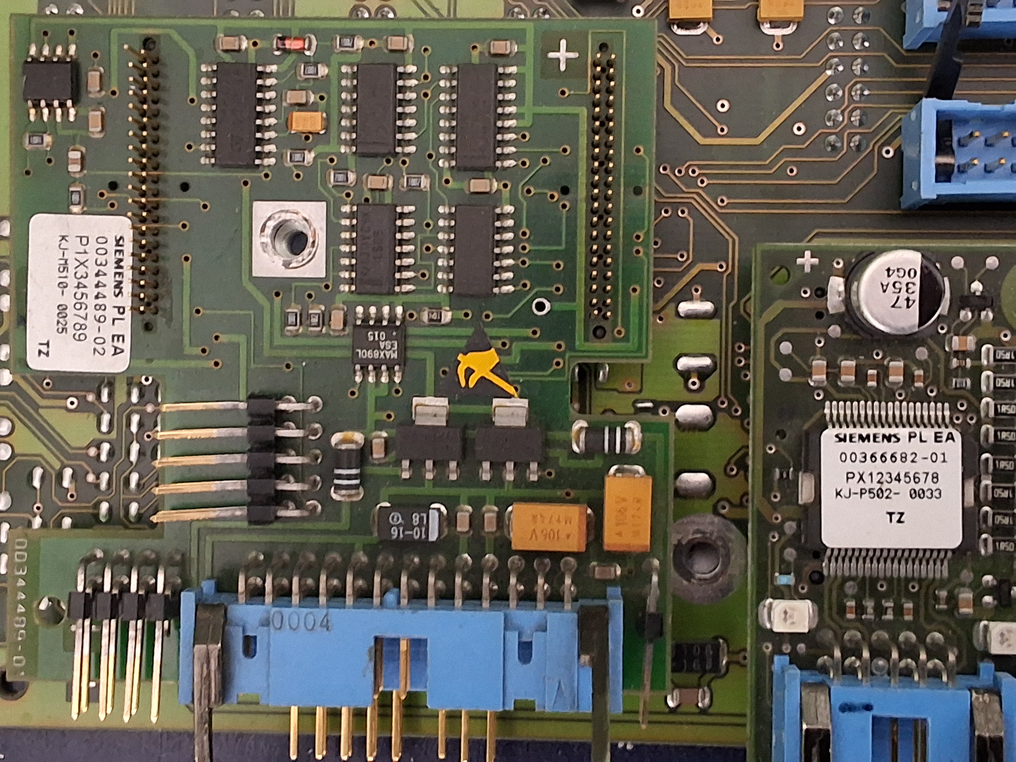 Used SIEMENS L&A G32918-K0112-U501-06-U1 / PX23456789 PROCESSOR CIRCUIT BOARD