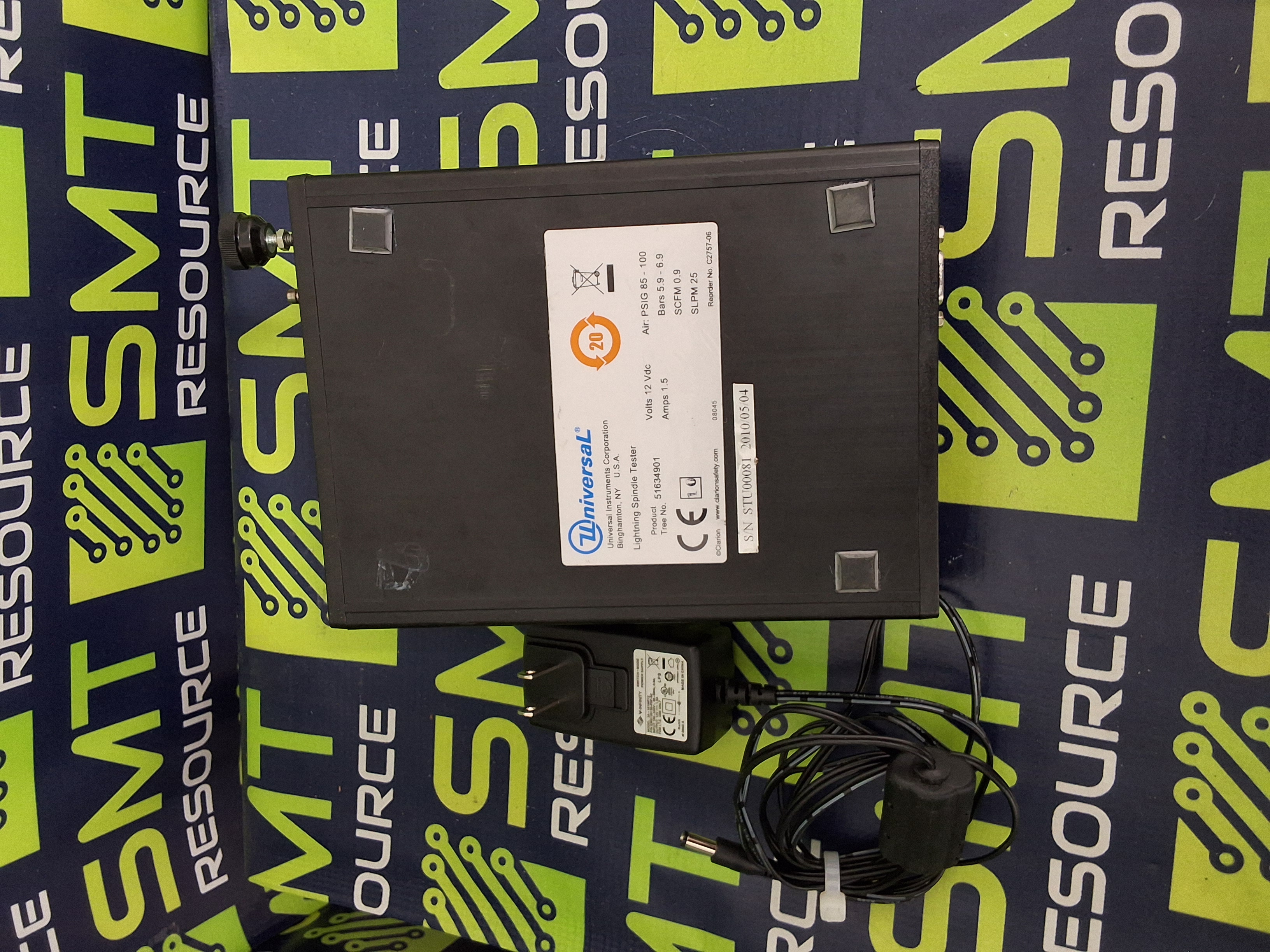 Used UNIVERSAL INSTRUMENTS 51634901 LIGHTNING SPINDLE TESTER 