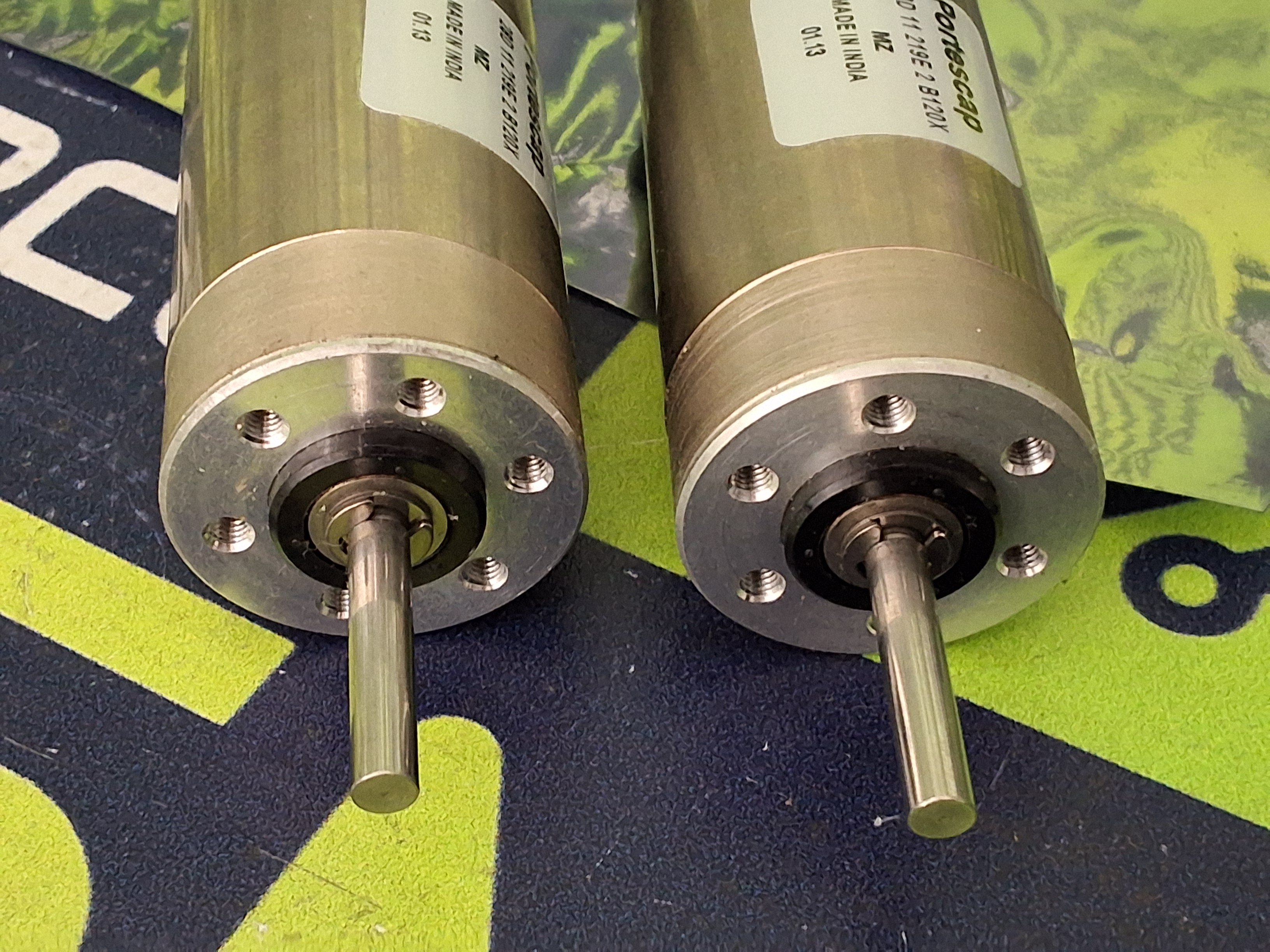 Used PORTESCAP 28D 11 219E 2 B120X SERVO MOTOR 28D11219E 2 B120X