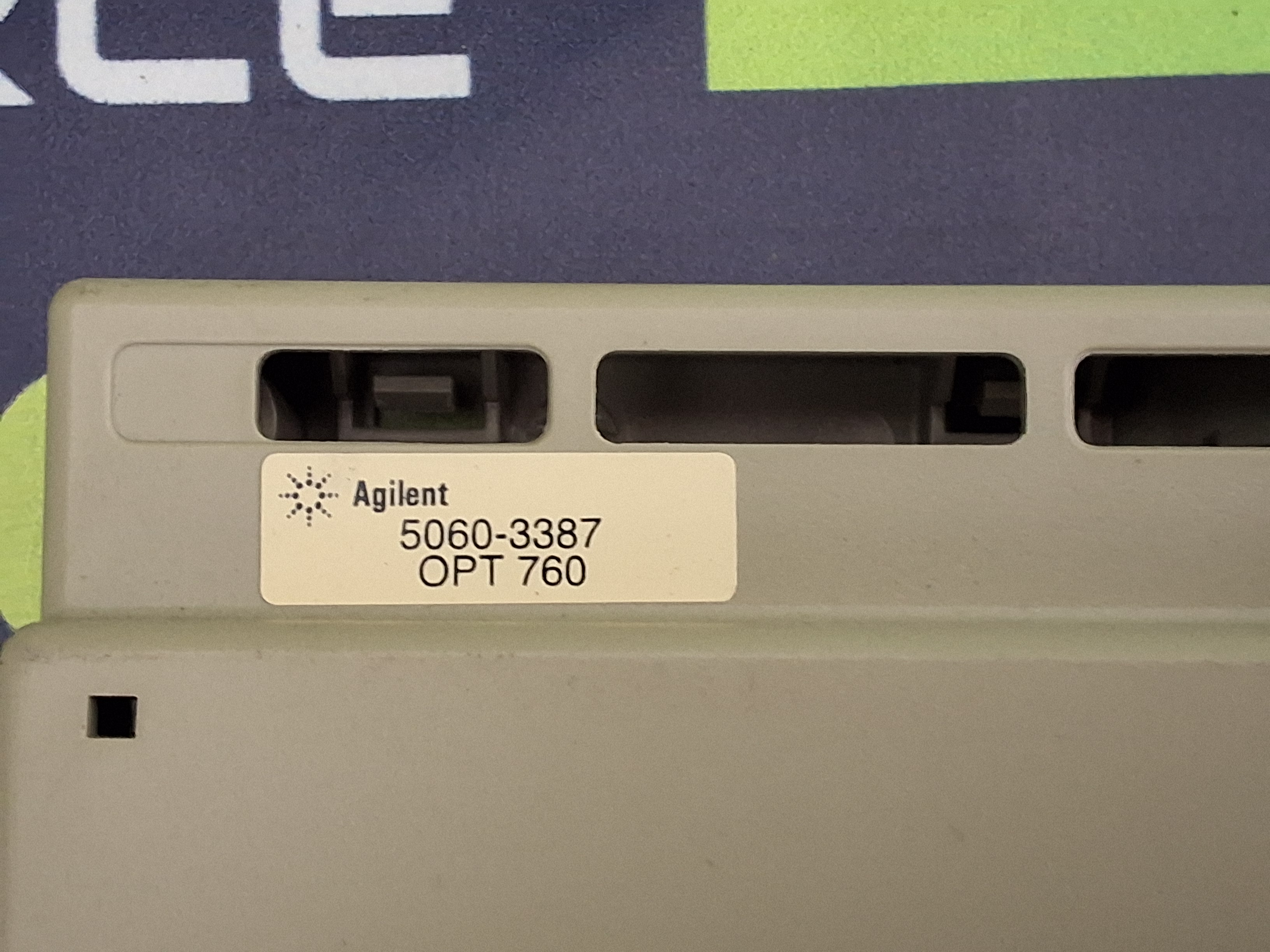 Used AGILENT 5060-3387 OPT 760 16A DC MODULE CONNECTOR RELAY