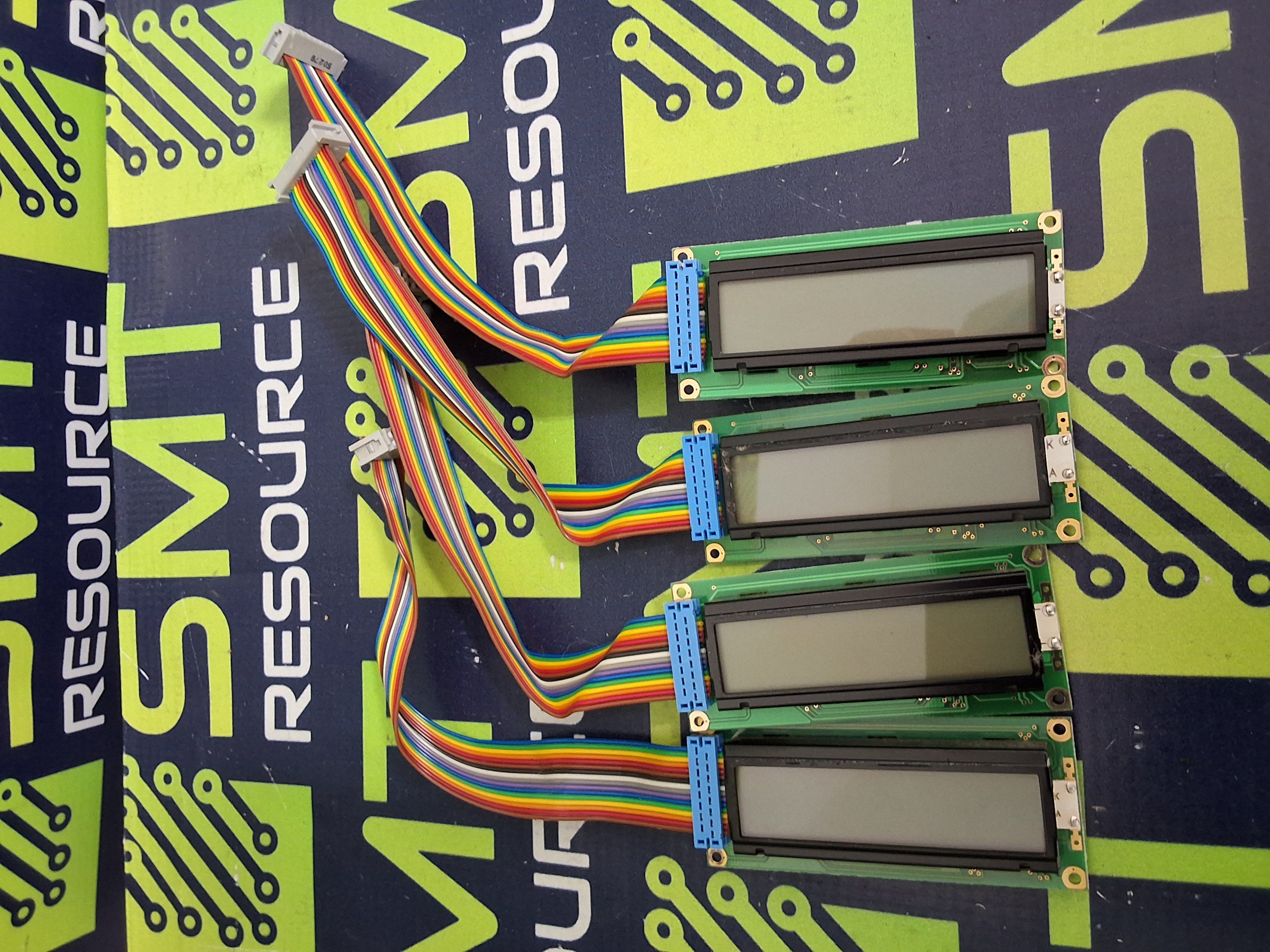 Used POWERTIP PC1602-H LCD DISPLAY PANEL WITH RIBBON CABLE