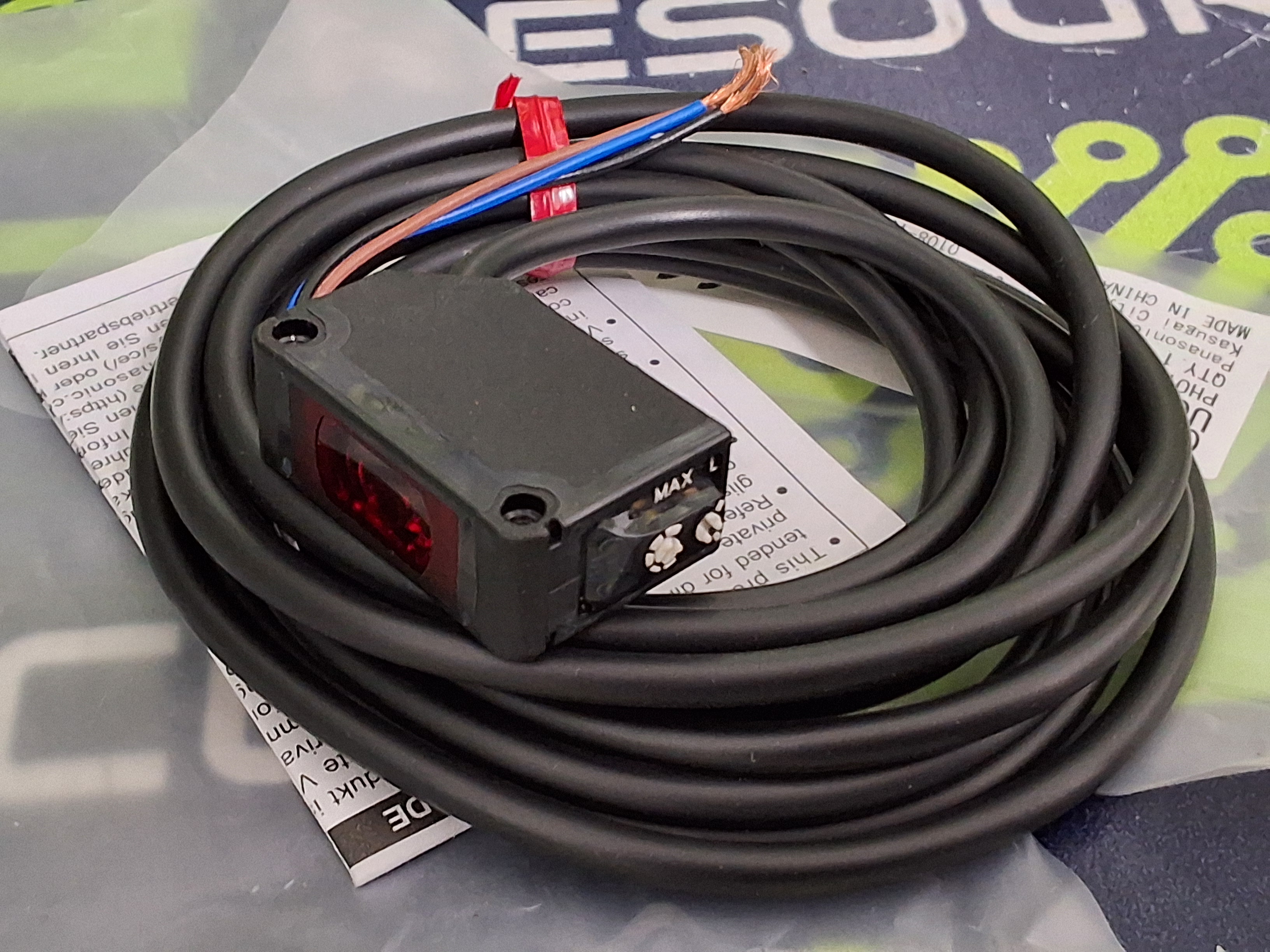 PANASONIC CX-411D PHOTOELECTRIC SENSOR