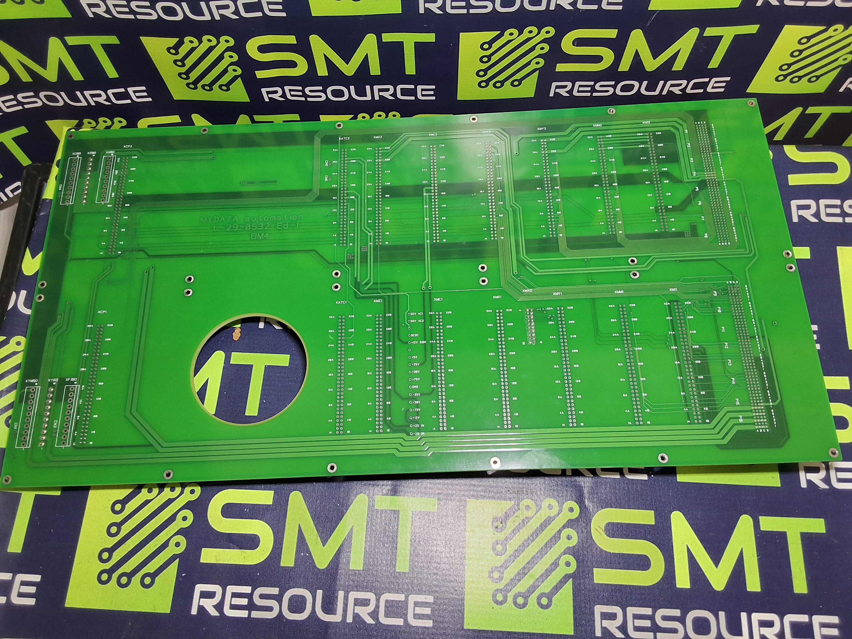 Used MyData BM4 ED-1 L-029-0532-1 BACK PLANE PCB L-029-0532