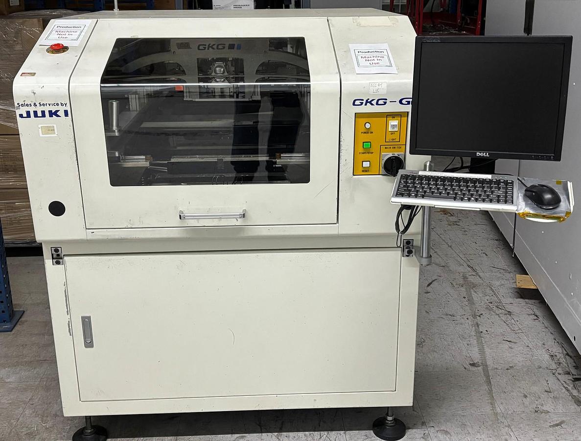 Used JUKI GKG-GL Screen Printer