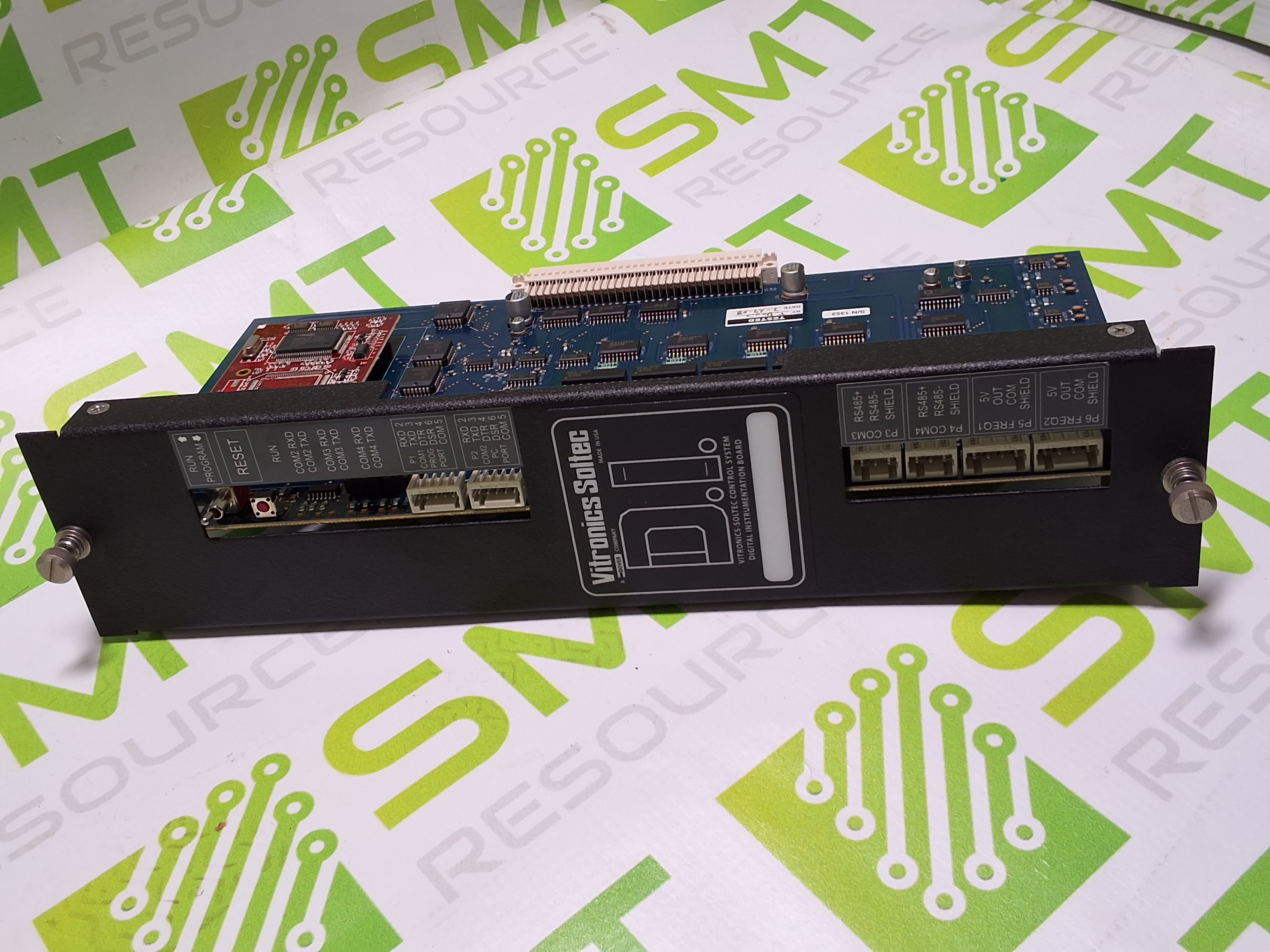 Used VICTRONICS SOLTEC 3151510 TENSION CONTROL BOARD ASSY. 