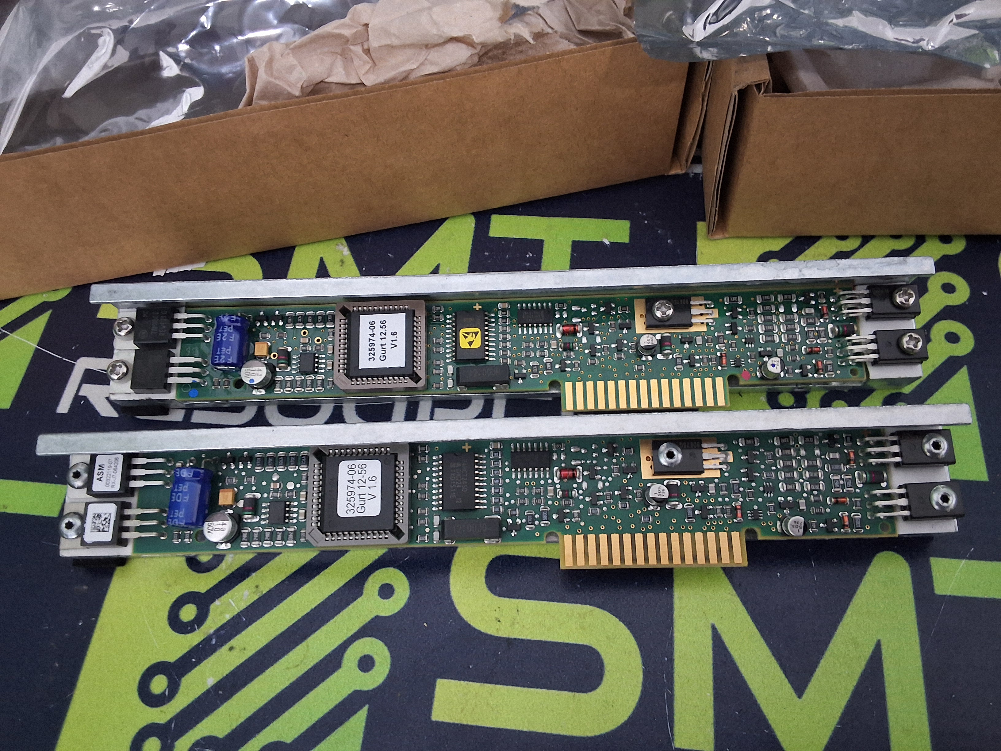 SIEMENS ASM SIPLACE 00322119-07 / 325974-06 CONTROL BOARD FOR 12-56mm TAPE FEEDER - BRAND NEW