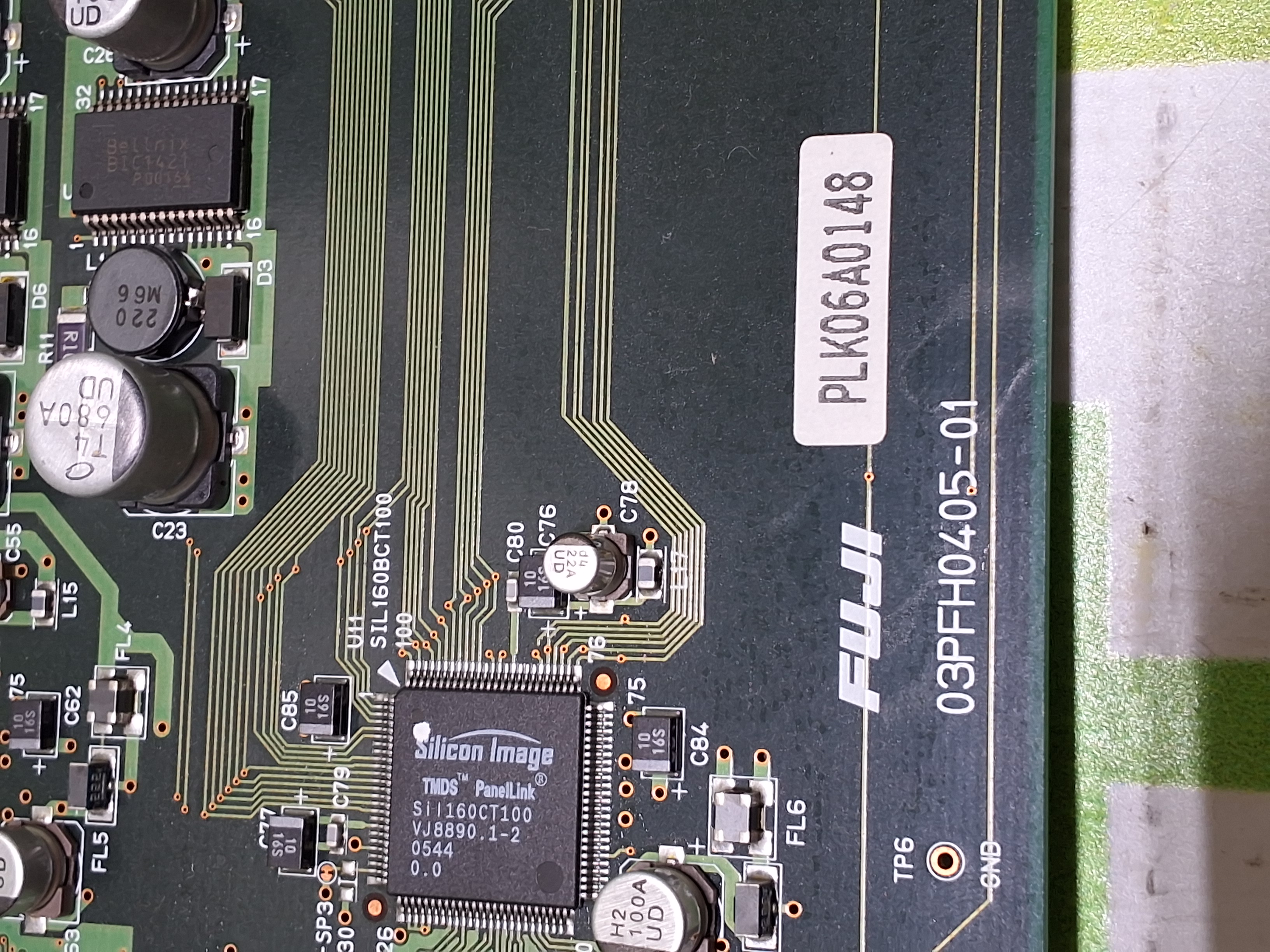 Used YKC18V-0 FUJI 03PFH0405-01 MAIN NETWORK CARD