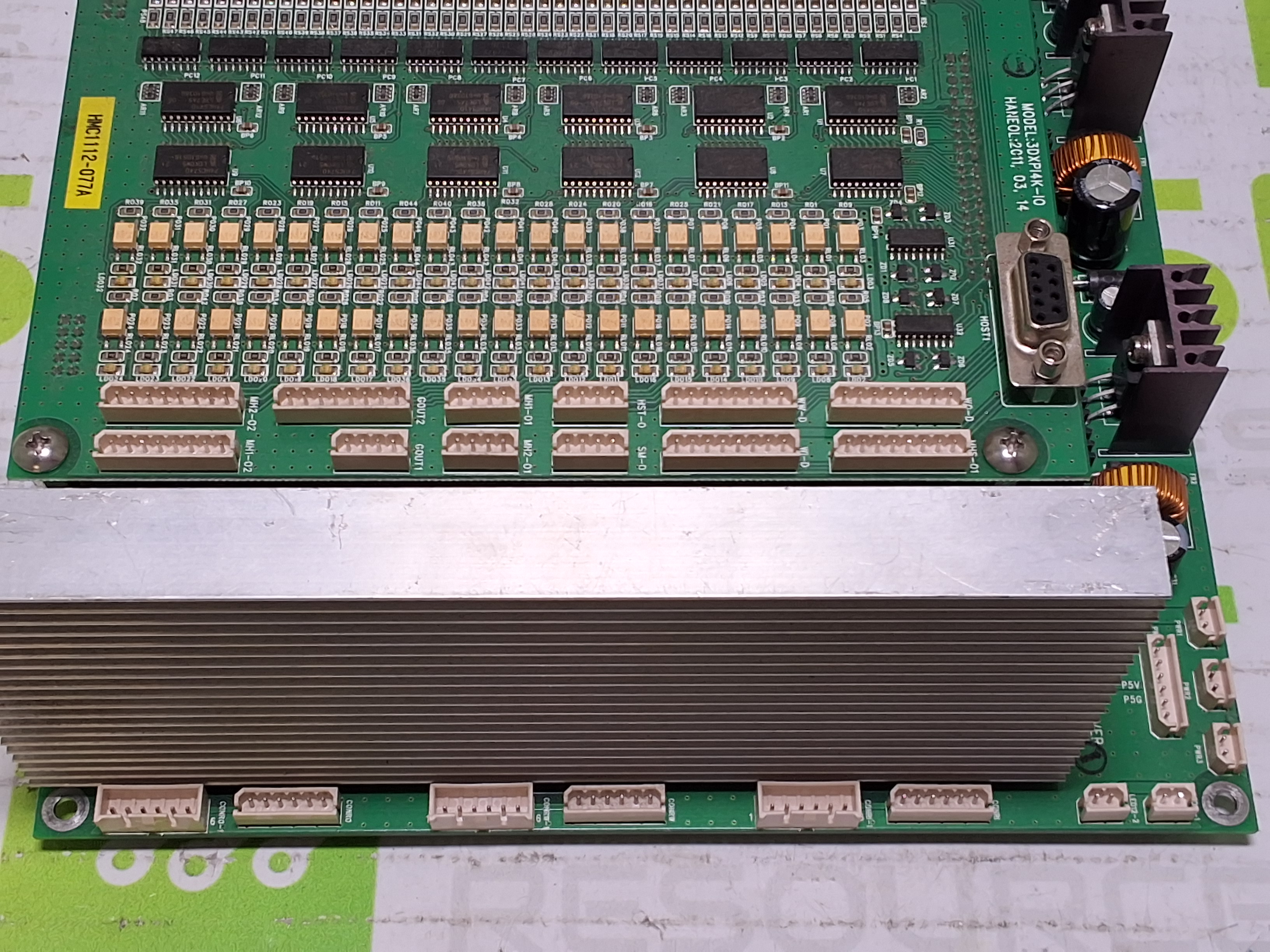 Used 3DXPI4K-IO MAIN DRIVER BOARD