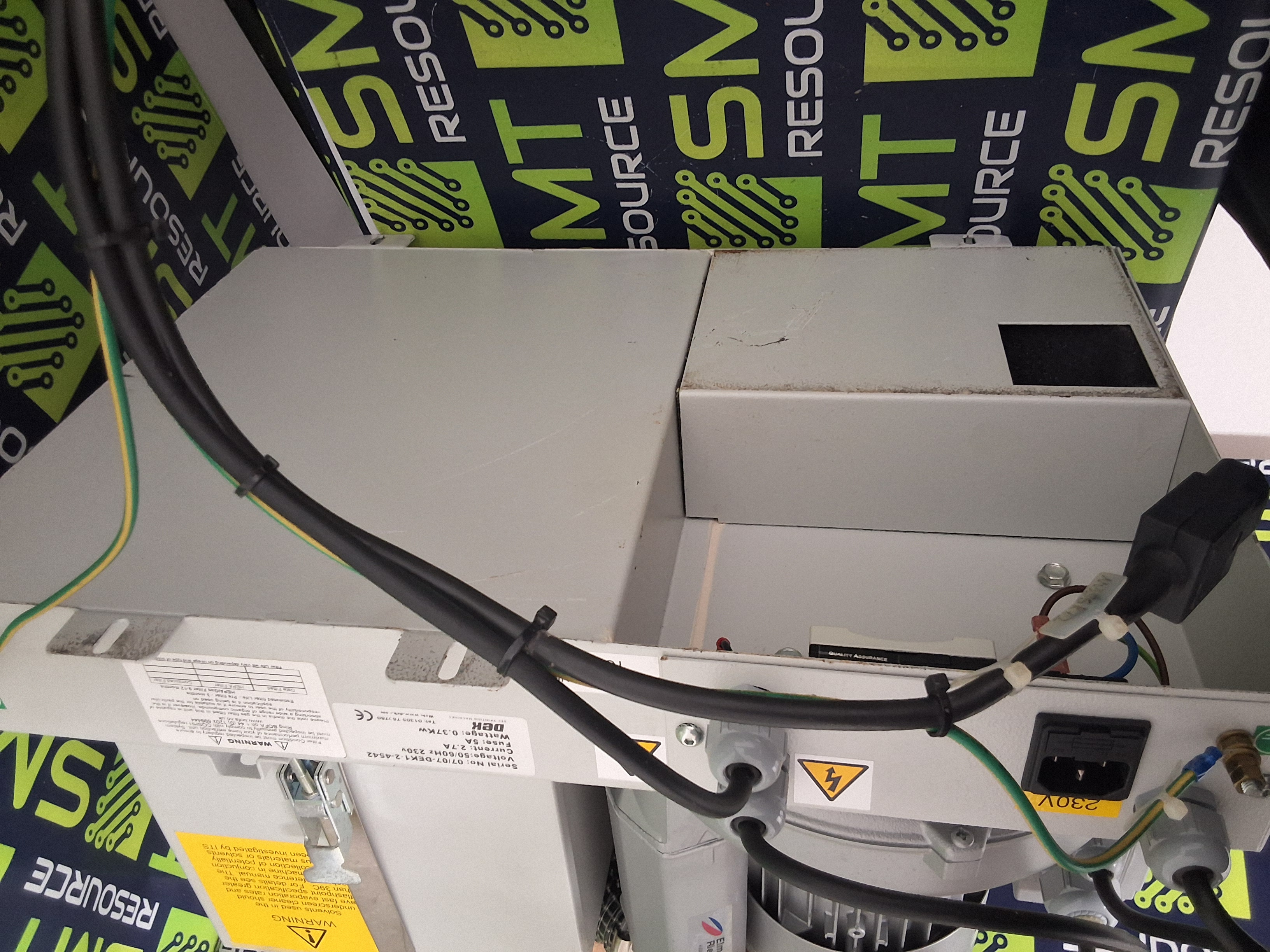 Used DEK 163552 SCREEN PRINTER VACUUM PUMP ASSEMBLY 163550