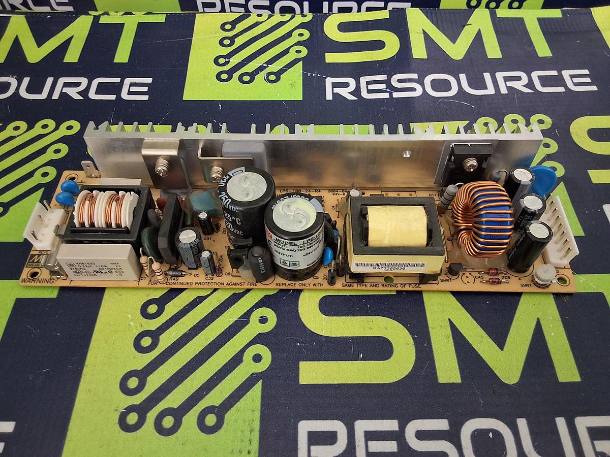 Used MEAN WELL LPS-100-24 SWITCHING POWER SUPPLY 100-240VAC 2.3A 50/60Hz