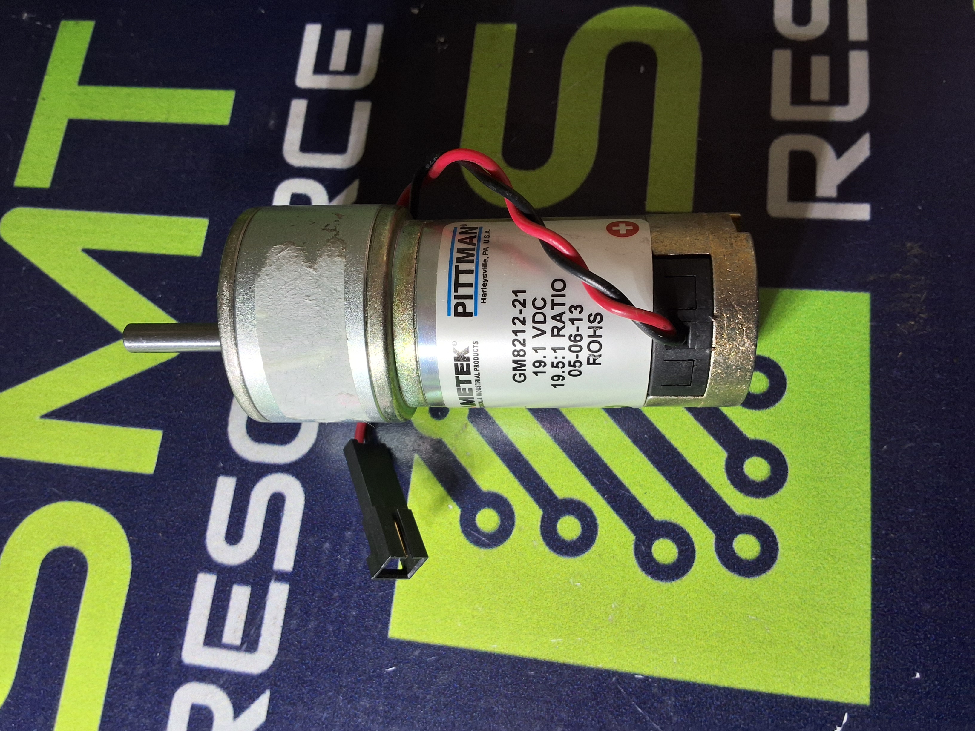 Used AMETEK PITTMAN GM8212-21 GEARMOTOR 19.1VDC 19.5:1 
