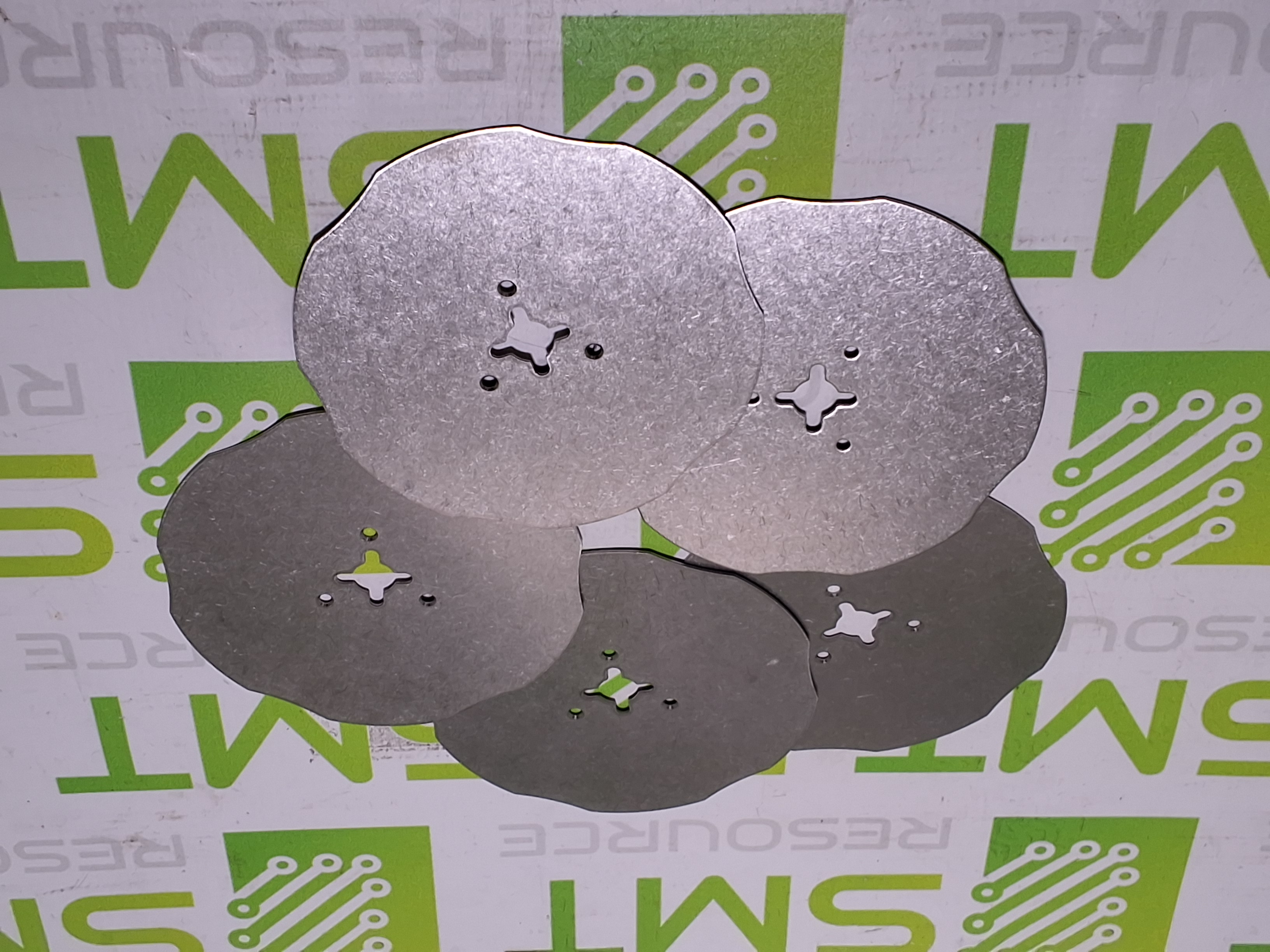 Used UNIVERSAL INSTRUMENTS 550C-004 INSIDE FLANGE - LOT OF 5 -