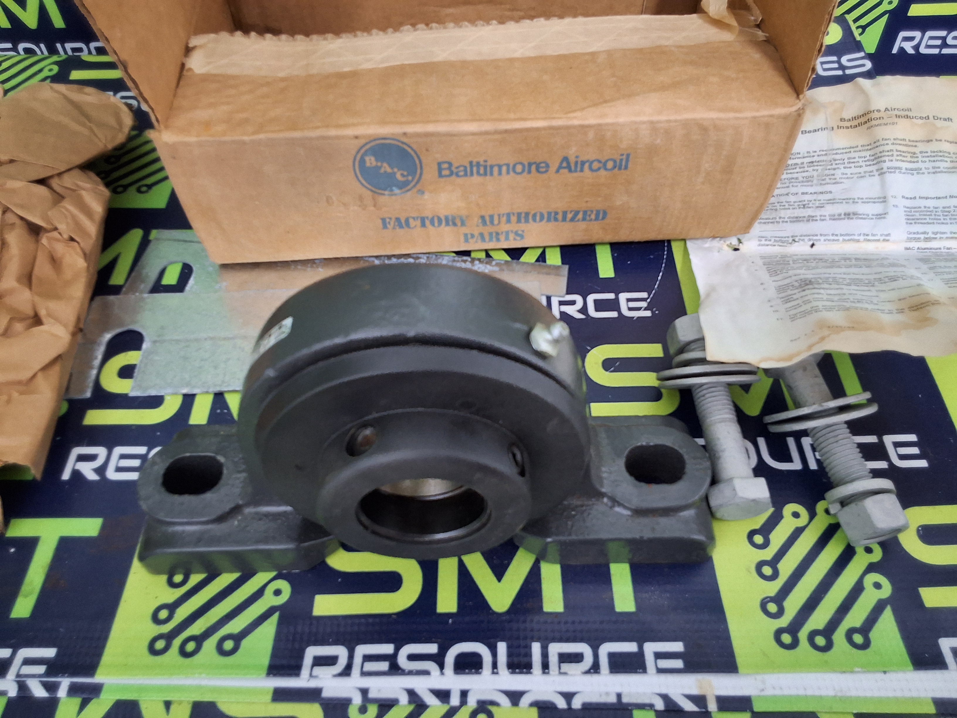 Used BALTIMORE AIR COIL RK240081 PILLOW BLOCK BEARING KIT 