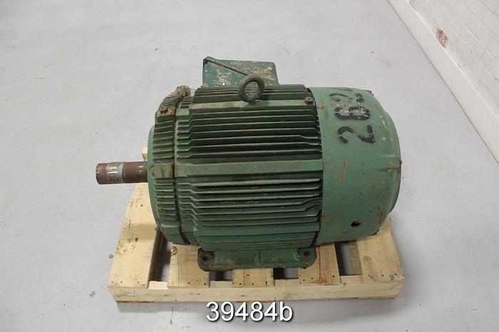 Used Westinghouse 100 HP AC Motor, 575 Volts, 405 T Frame, 1800 RPM #39484