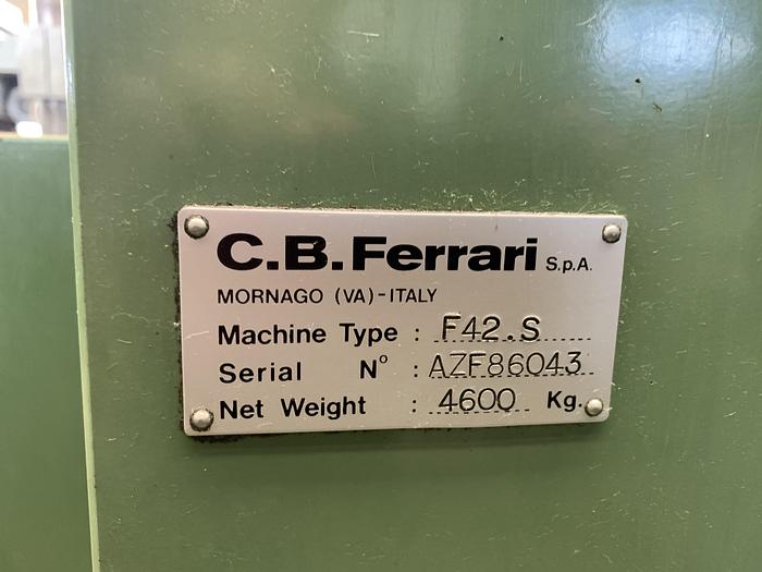 Buone Fresatrice per Attrezzisti Cnc CB FERRARI F 42 S