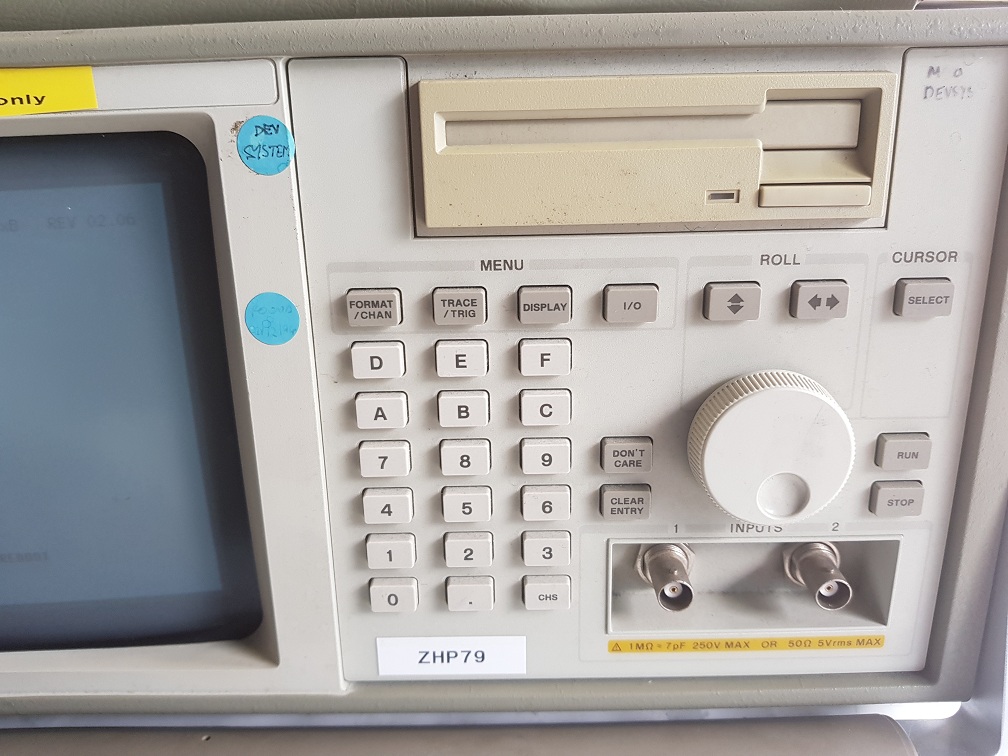 Used Hewlett Packard 1652B Logic Analyzer