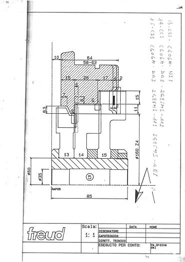 Used Gruppo utensili serramento usato