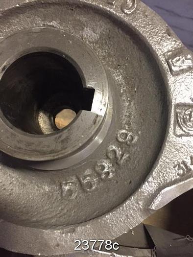 Used Goulds 3175 Impeller, 3175S, 4x6x14, 11.75" Diameter, 2-Vane #23778