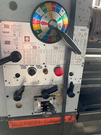 Used Clausing Colchester 13" x 40" Tool Room Lathe 1340